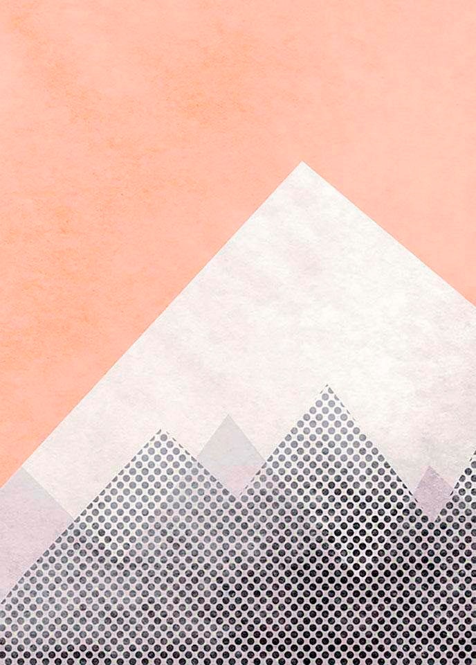 Image of Komar Poster »Wild and Free Mountain«, Formen-Kunst, Höhe: 40cm bei Ackermann Versand Schweiz