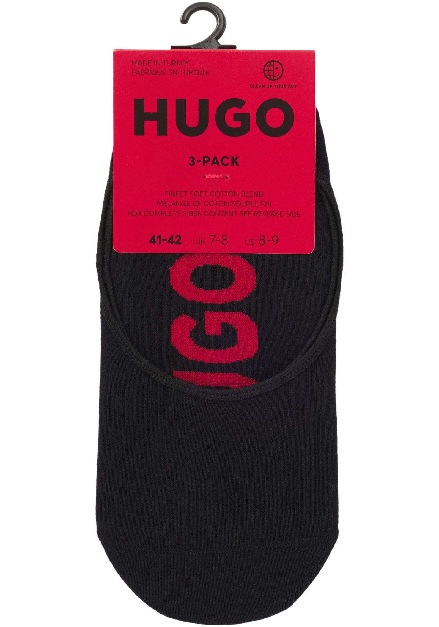 HUGO Underwear Füsslinge »3P SL LOGO CC«, (3 Paar)