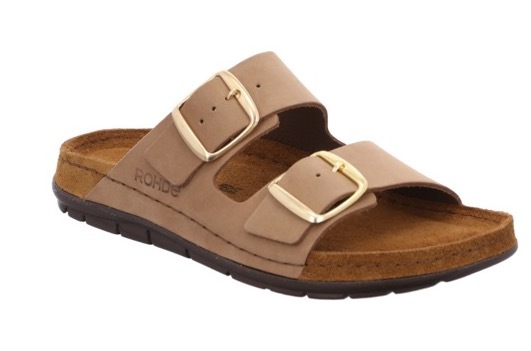 Image of Rohde Pantolette "Rodigo-D" Sommerschuh, Schlappen, Hausschuh mit Schnallenverschluss