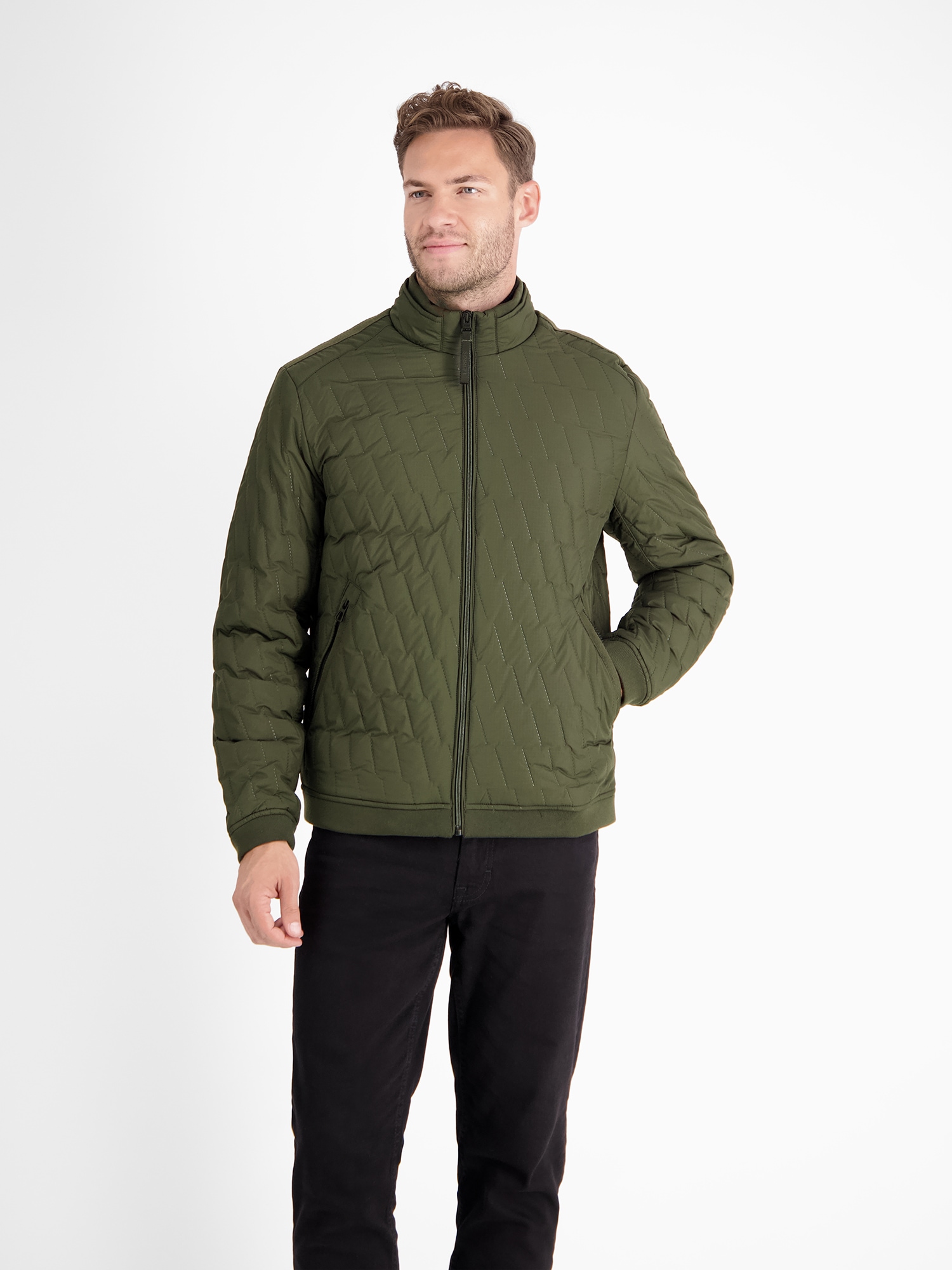 LERROS Steppjacke »LERROS Superleichte Herren Steppjacke«, ohne Kapuze, Wasser- und windabweisend