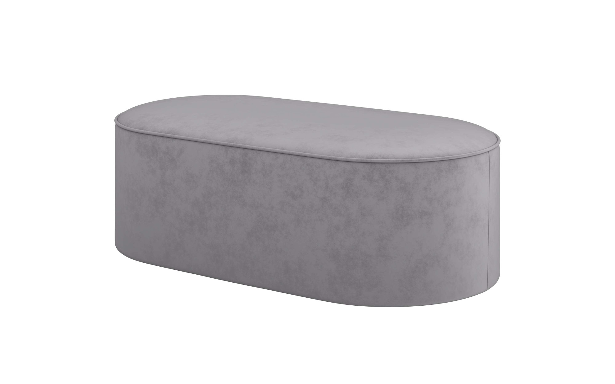 andas Polsterhocker »EIVIND Sitzhocker, Masse: B/T/H: 142/70/48 cm«, auch in Bouclé und Feincord, mit Wellenunterfederung
