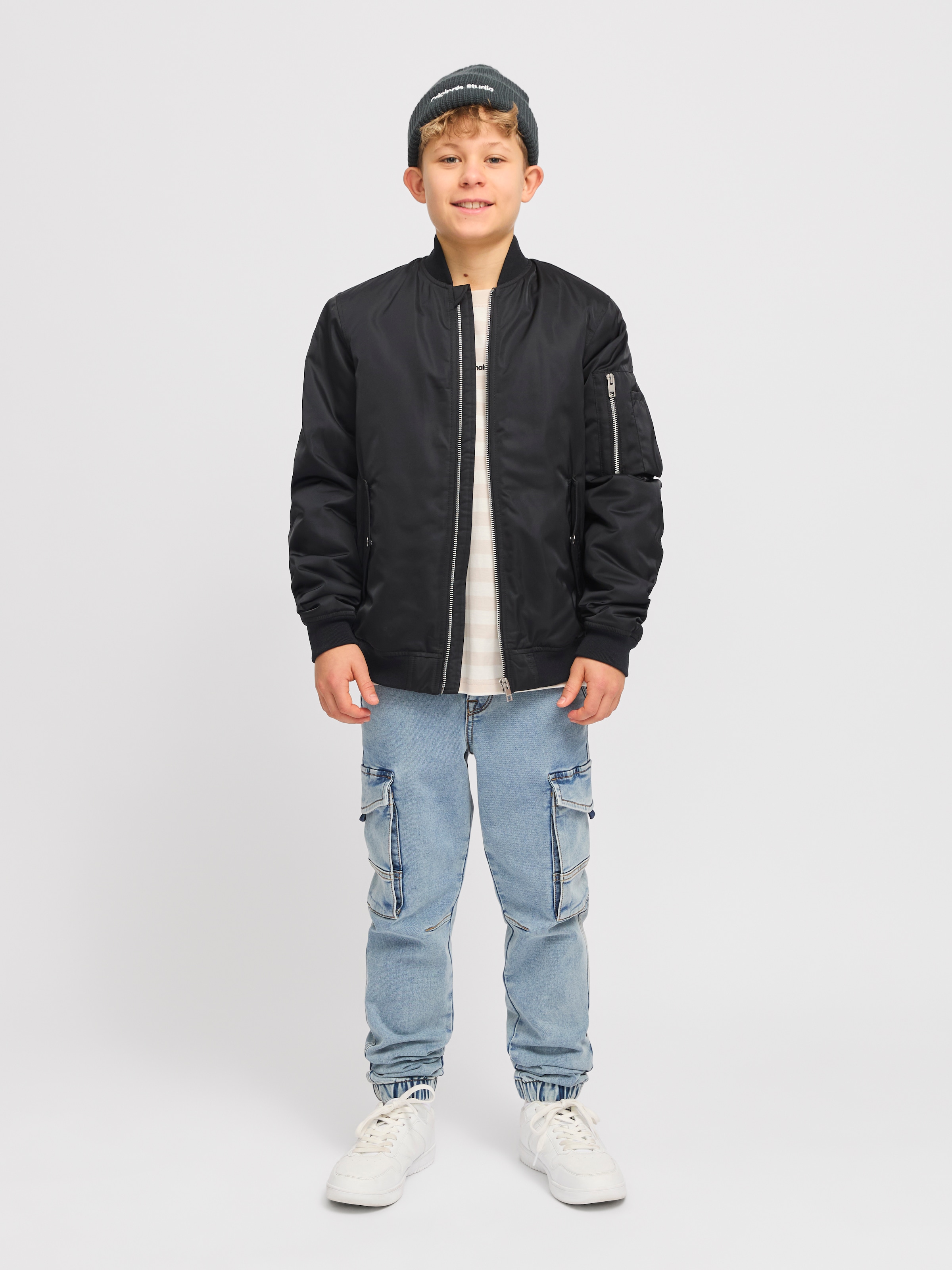 Jack & Jones Junior Bomberjacke »JJOCEAN BOMBER JNR«, ohne Kapuze