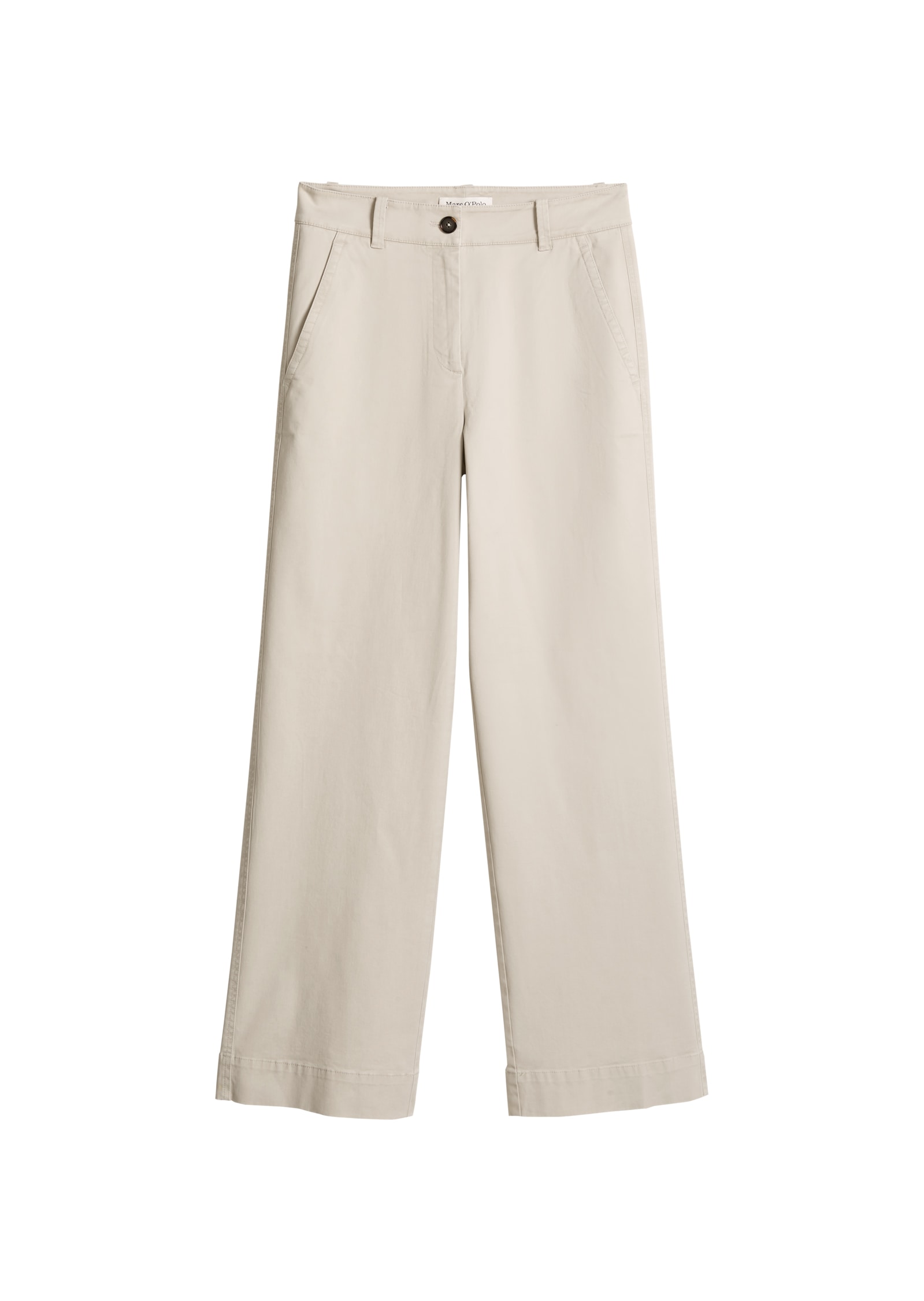 Marc O'Polo Pantalon stretch  straight leg, aus Brushed Cotton Twill