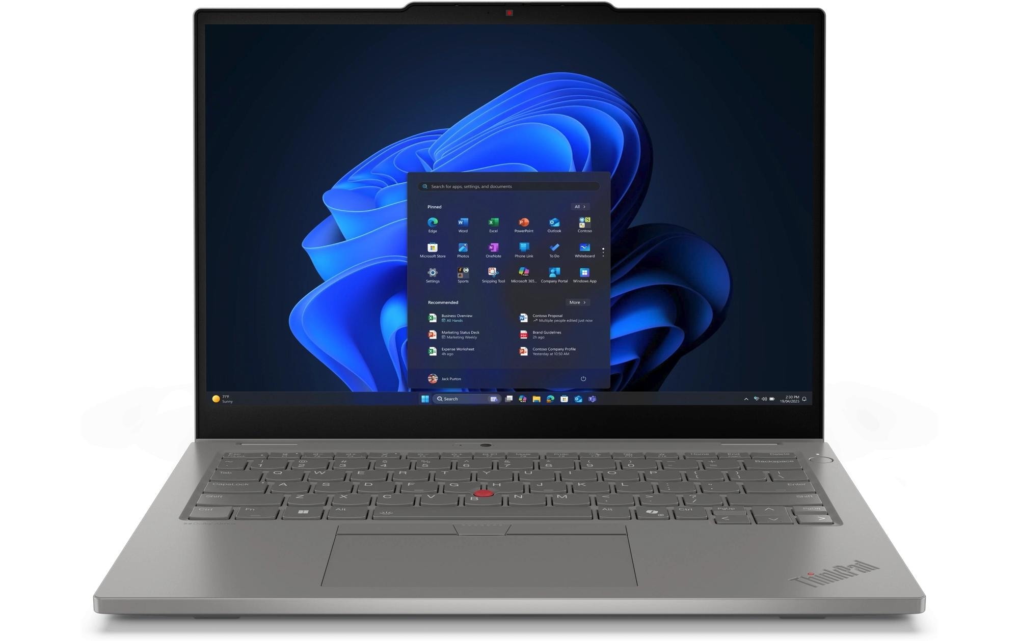 Lenovo Notebook »ThinkPad L13 2-in-1 Gen 6 (Intel)« / 13,3 ″ Intel Core Ultra 7 512 GB SSD