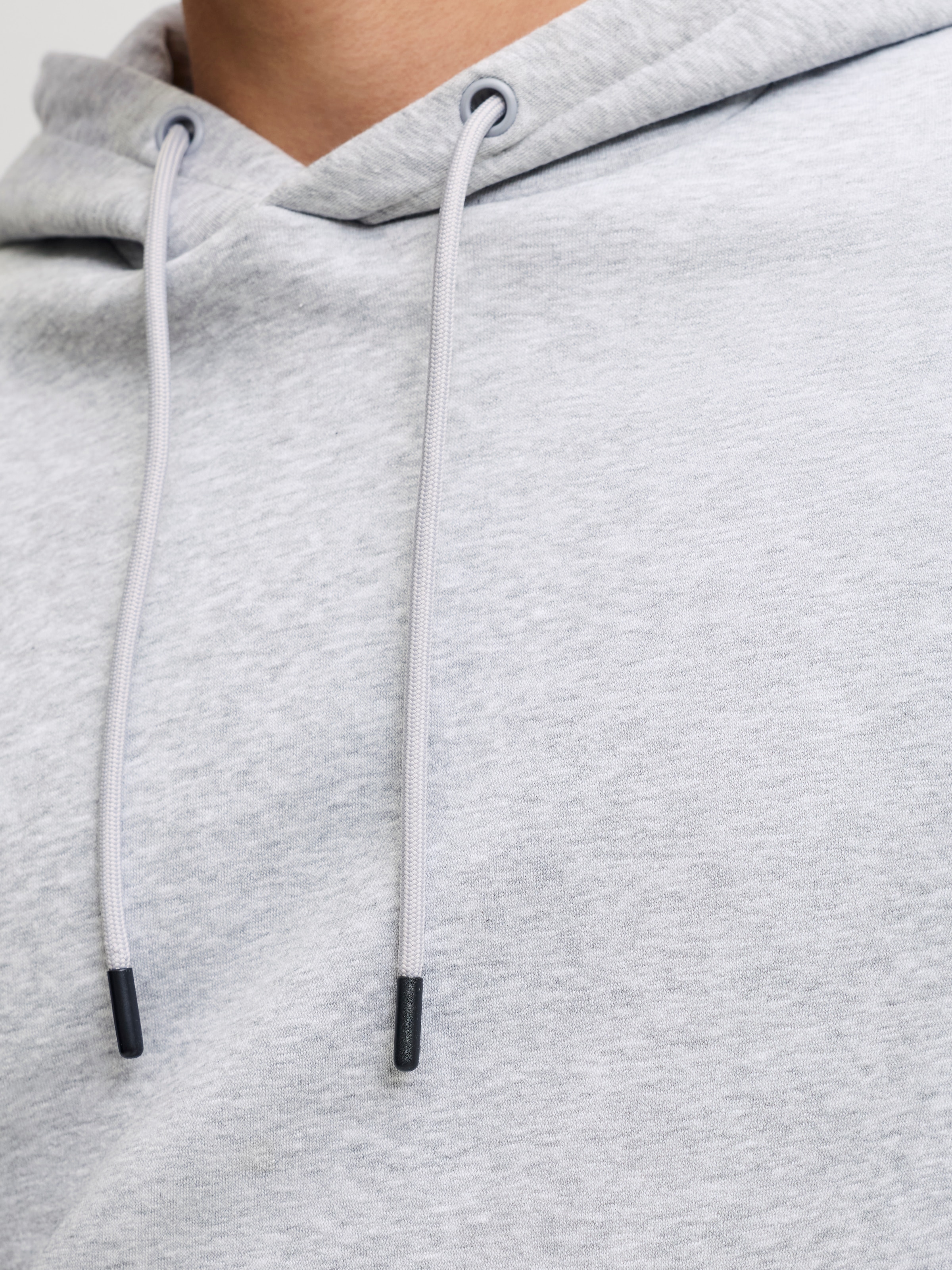 Image of Jack & Jones Kapuzensweatshirt "JJEBRADLEY SWEAT HOOD UNC SET PK MP", 2 mit Sweathose, Materialmix, locker geschnitten