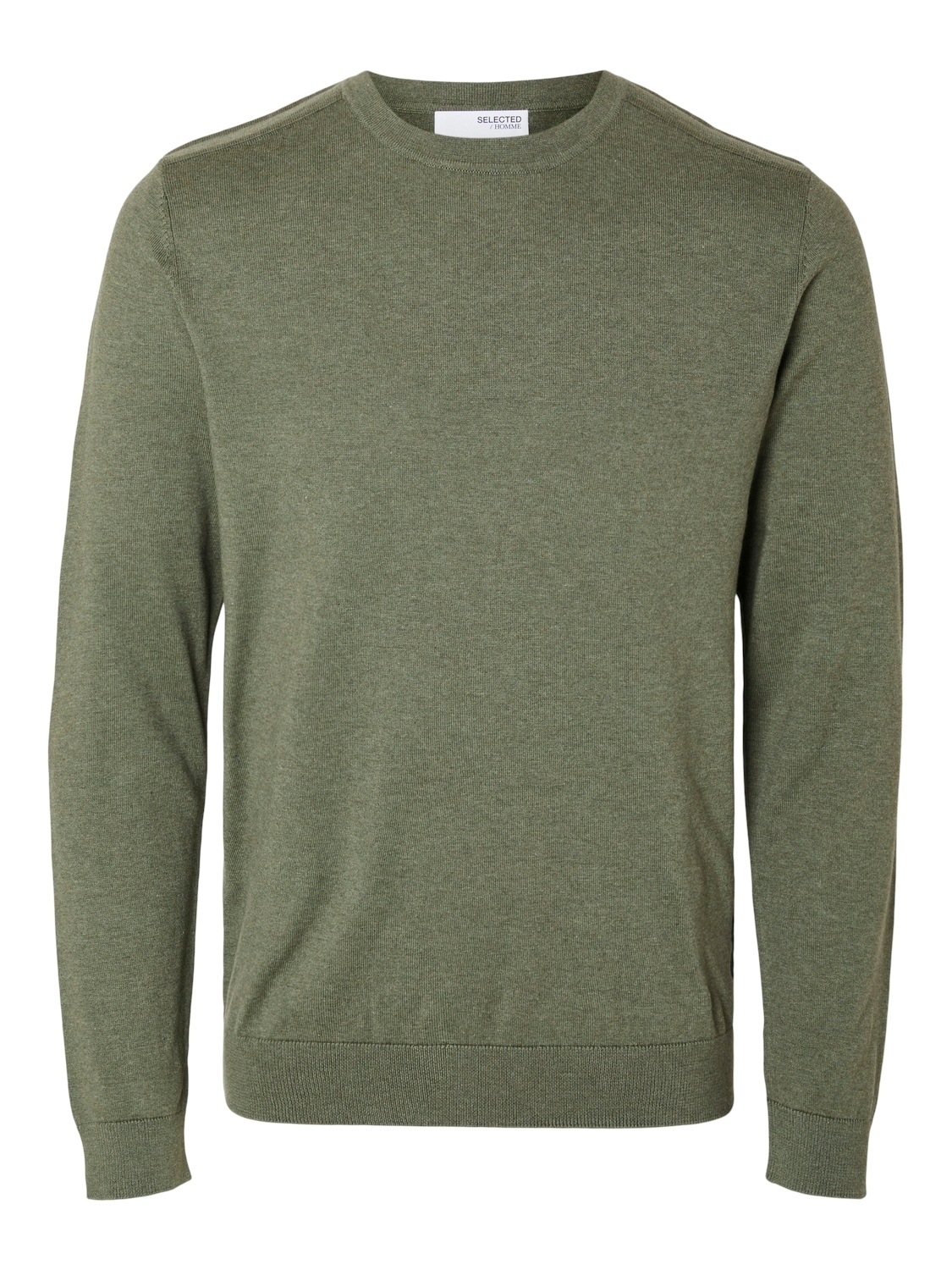 SELECTED HOMME Strickpullover »SLHBERG CREW NECK NOOS«