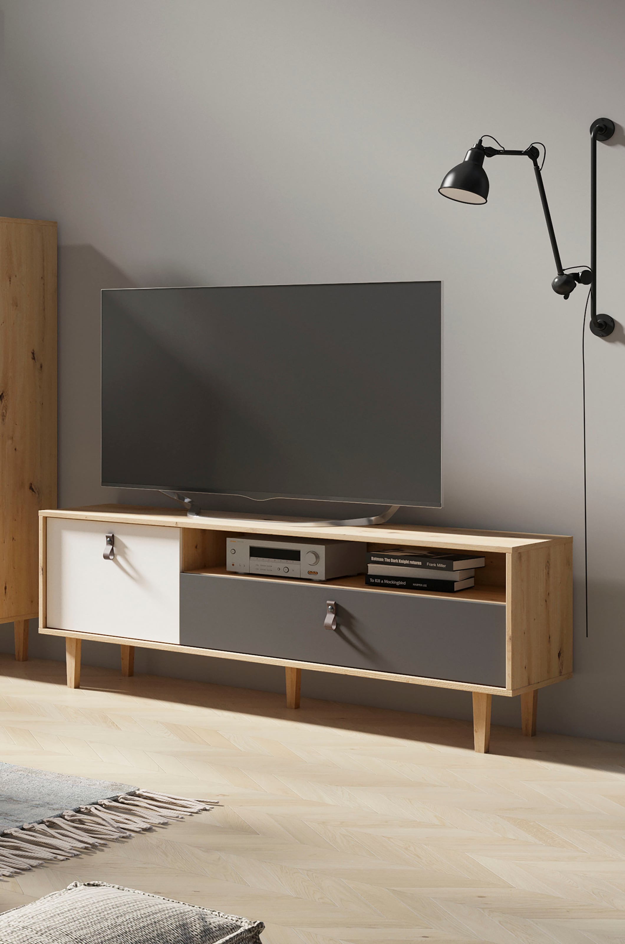 Lowboard »Bill, 150cm Breite für Fernseher bis zu 65 Zoll,«, inklusive Soundbarfach...