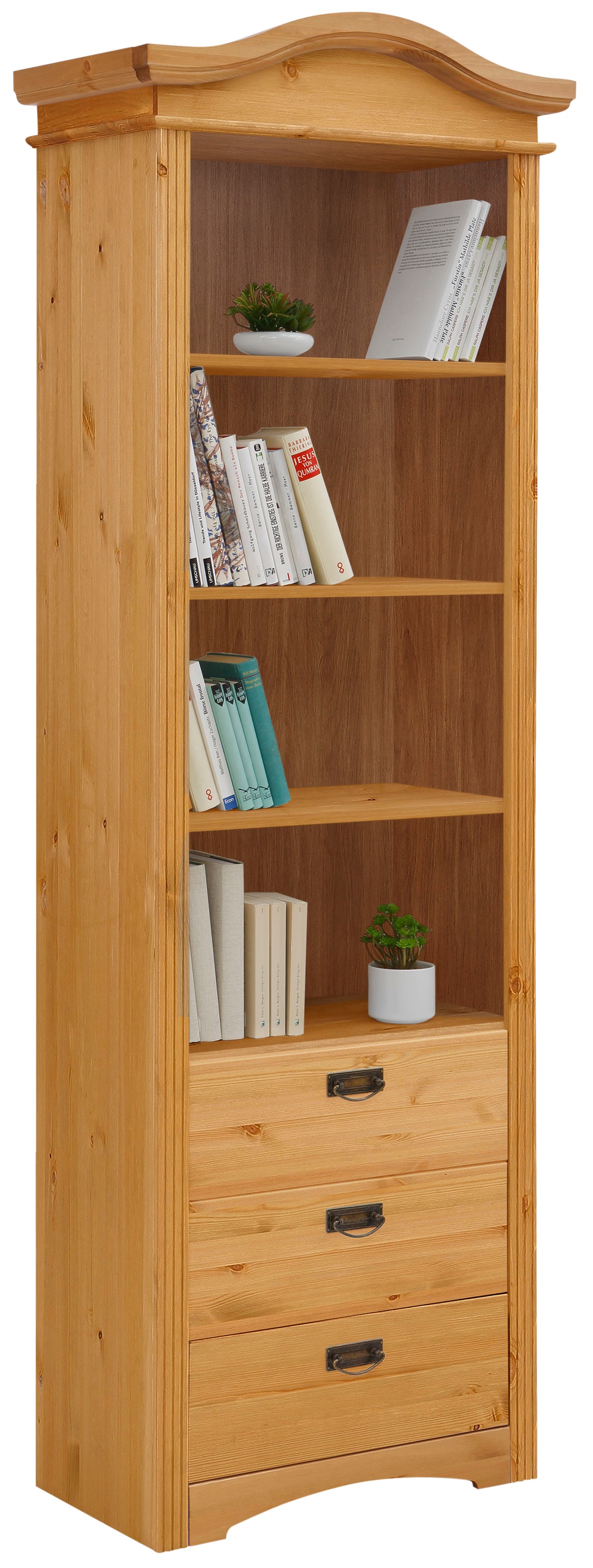 Image of GOODproduct Regal "Konrad" aus Massivholz, für Kinderzimmer, mit Metallgriffen, Made in Europa