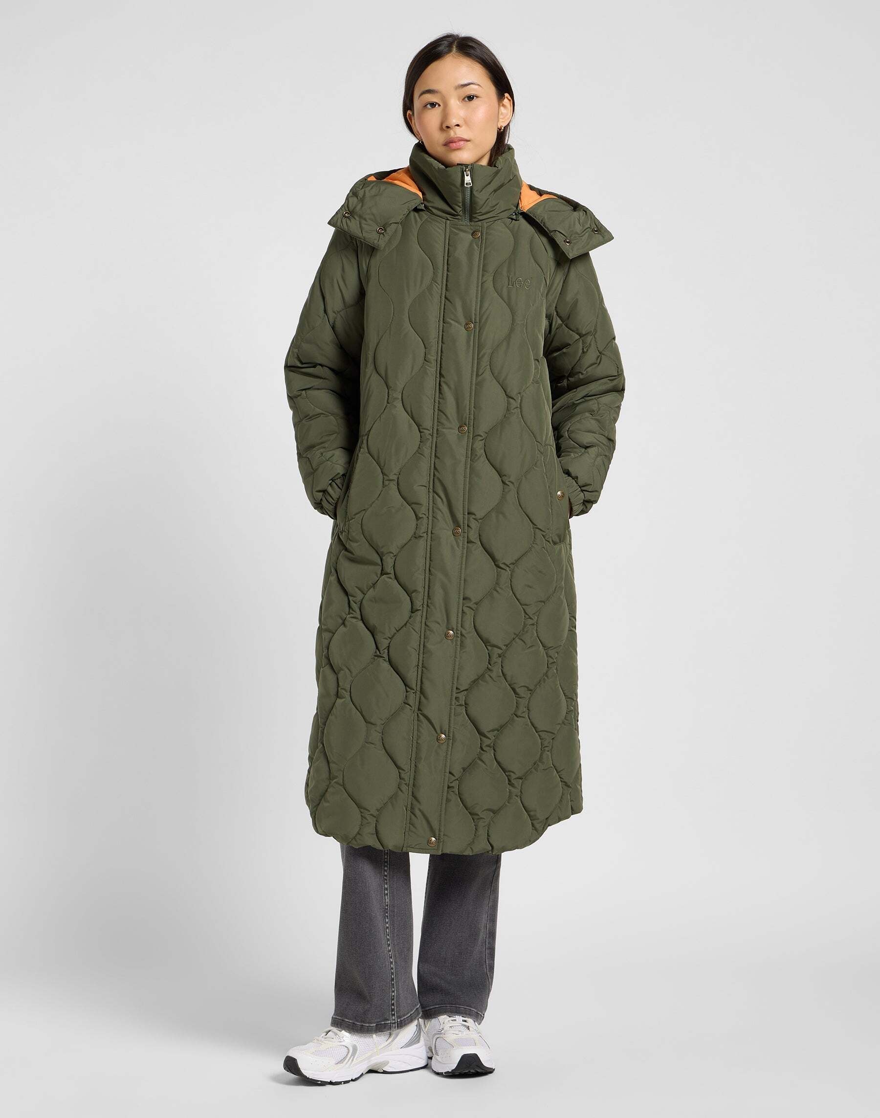 Lee® Veste matelassée »Lee Steppjacke Long Puffer«