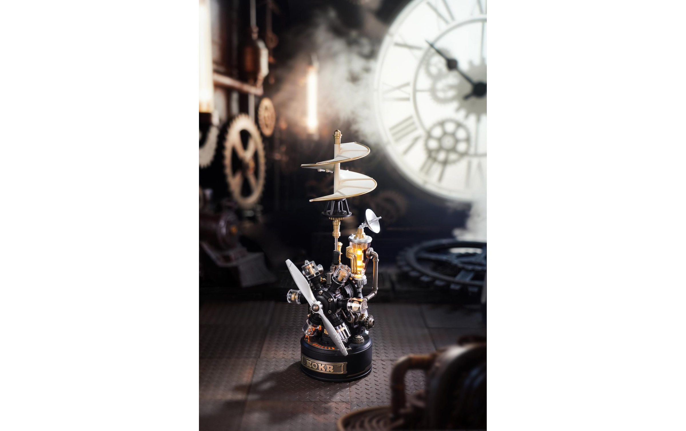   Modellbausatz »Rolife Da Vinci Helicopter Mechanisches 3D-Puzzle«