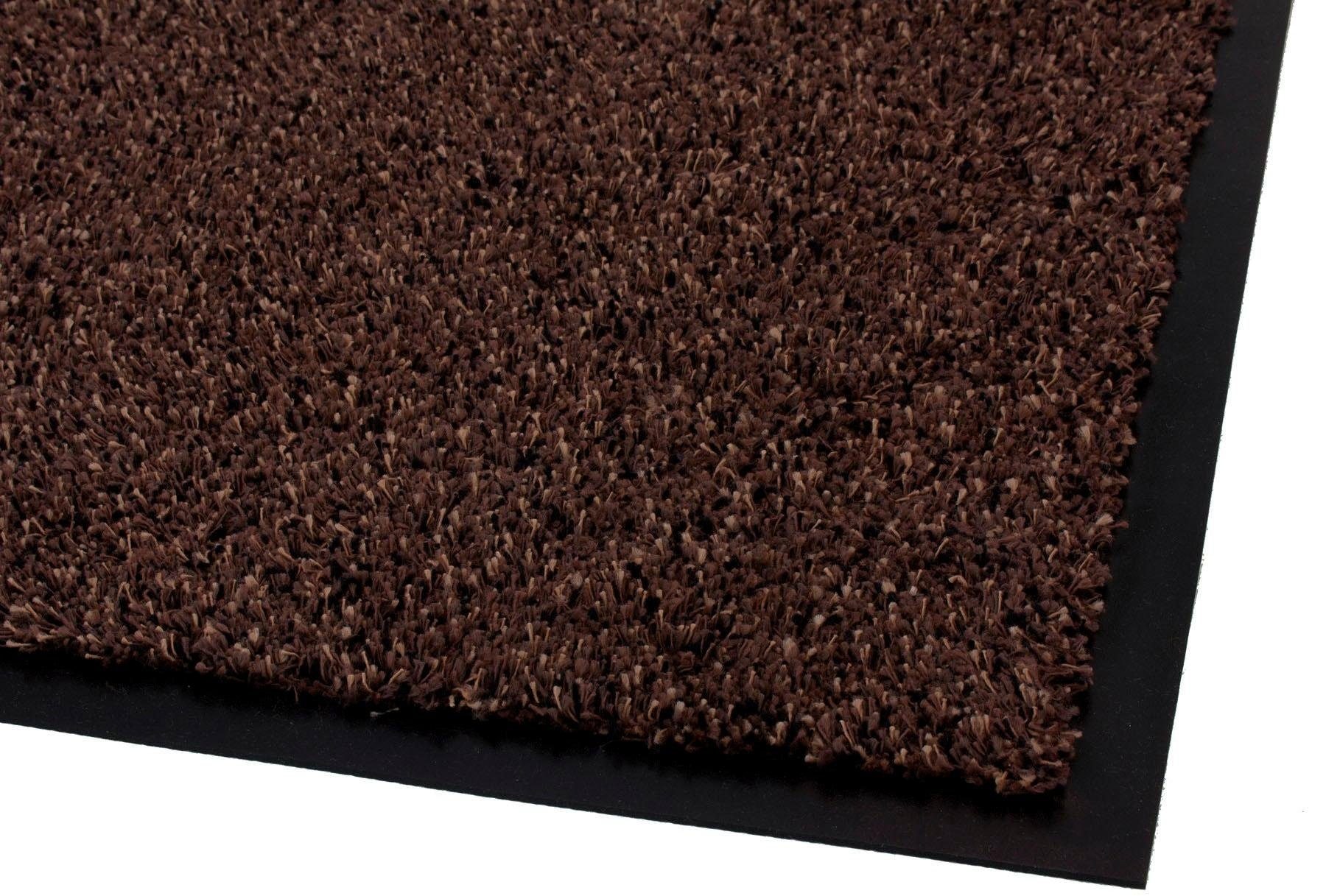 Primaflor-Ideen in Textil Fussmatte »FLEXI, Made in Belgium«, rechteckig, 9 mm Höhe, Schmutzfangmatte, In- und Outdoor geeignet, waschbar