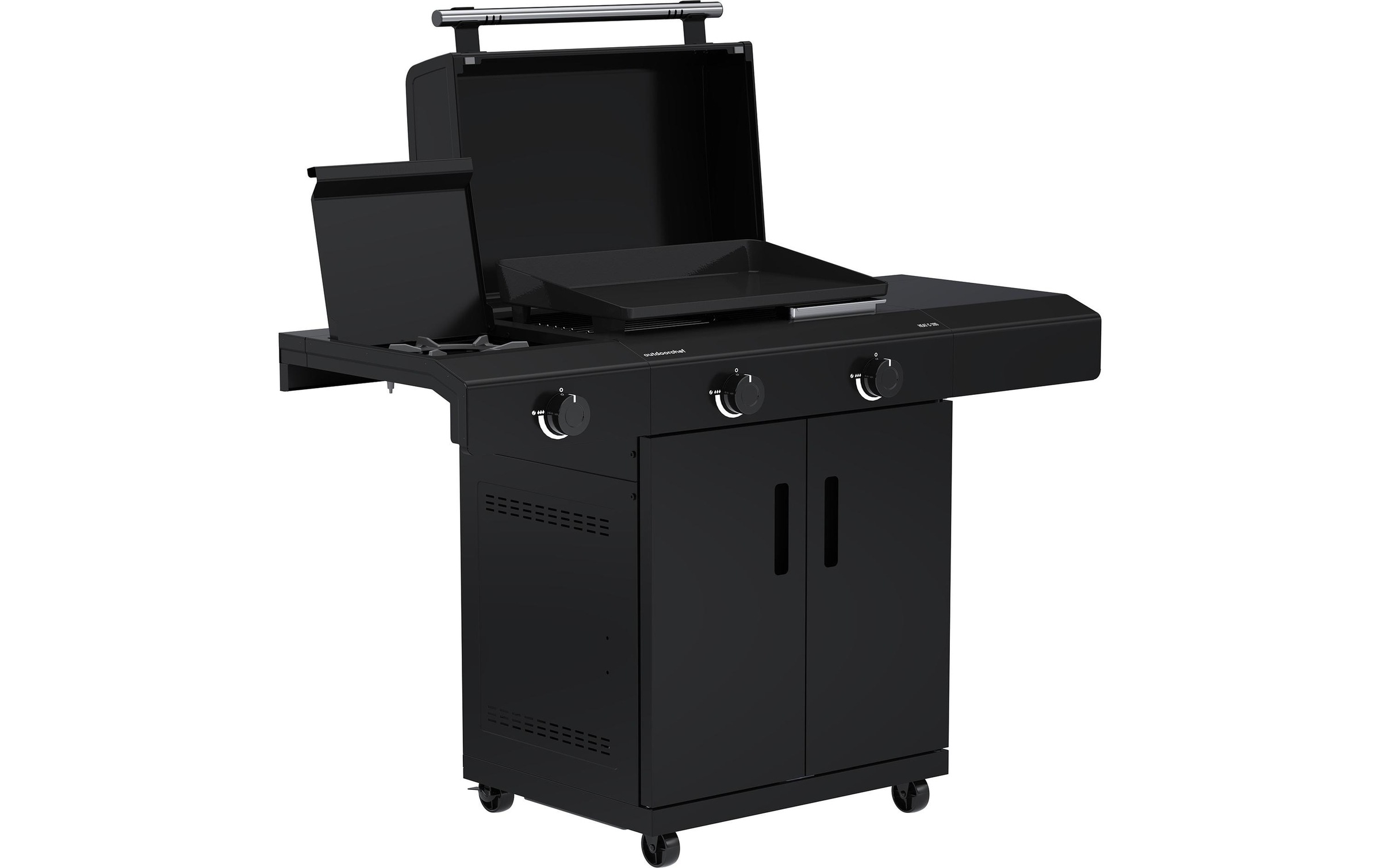 OUTDOORCHEF Gasgrill »Heat C-265« Leistungsstarke Grillstation-Planchagrill