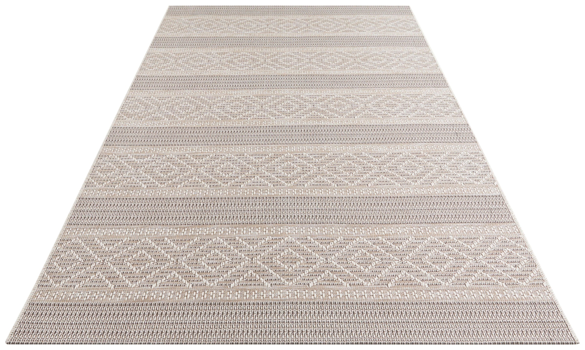 Image of ELLE DECORATION Läufer »Rhone«, rechteckig, 4 mm Höhe, In-und Outdoor geeignet, Wohnzimmer, Balkon, Terrasse, Garten, Strapazierfähig und pflegeleicht, Flachgewebe bei Ackermann Versand Schweiz