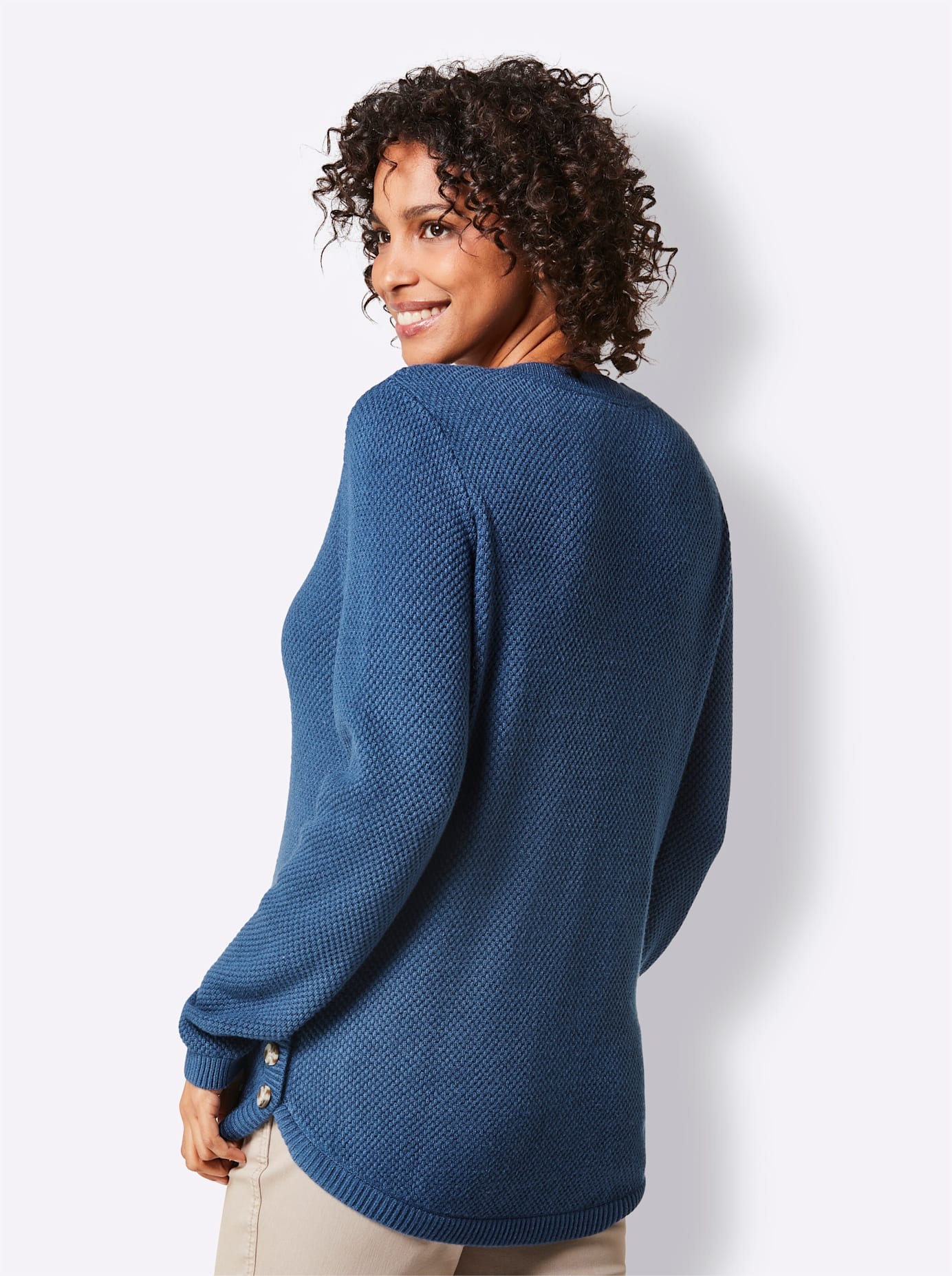 CREATION L PREMIUM Strickpullover »Viskose-Lyocell-Pullover«