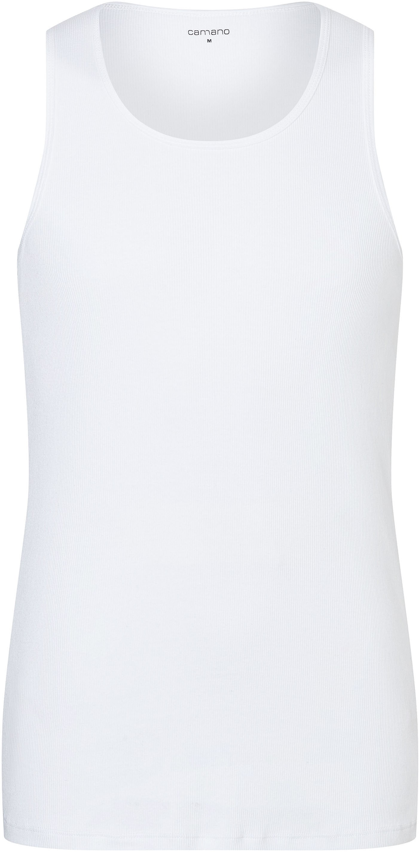 Camano Unterhemd »comfort«, (2er Pack), mit tiefem Rundhals