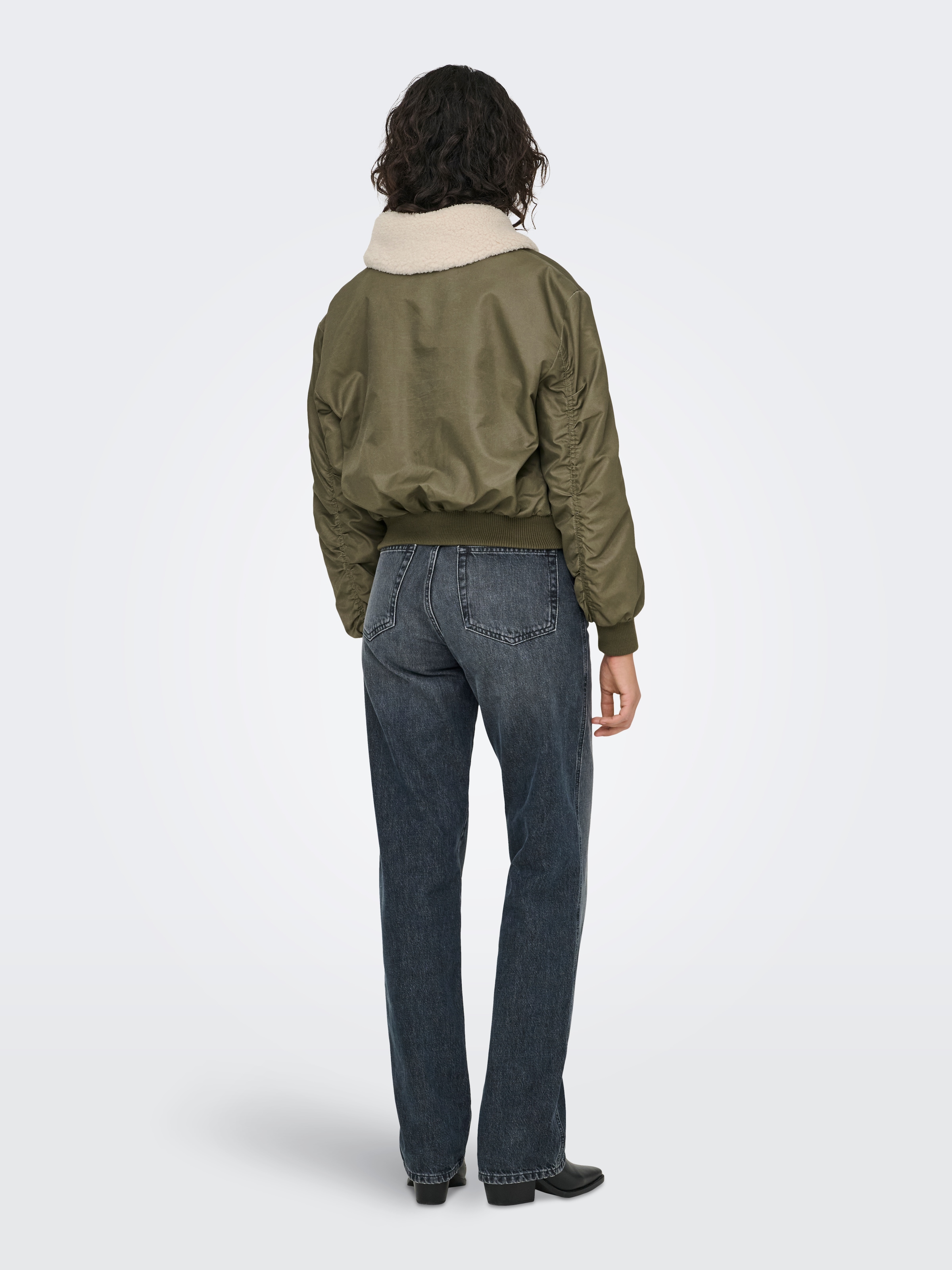 ONLY Bomberjacke »ONLSURI LIFE WASHED BOMBER CC OTW« ohne Kapuze