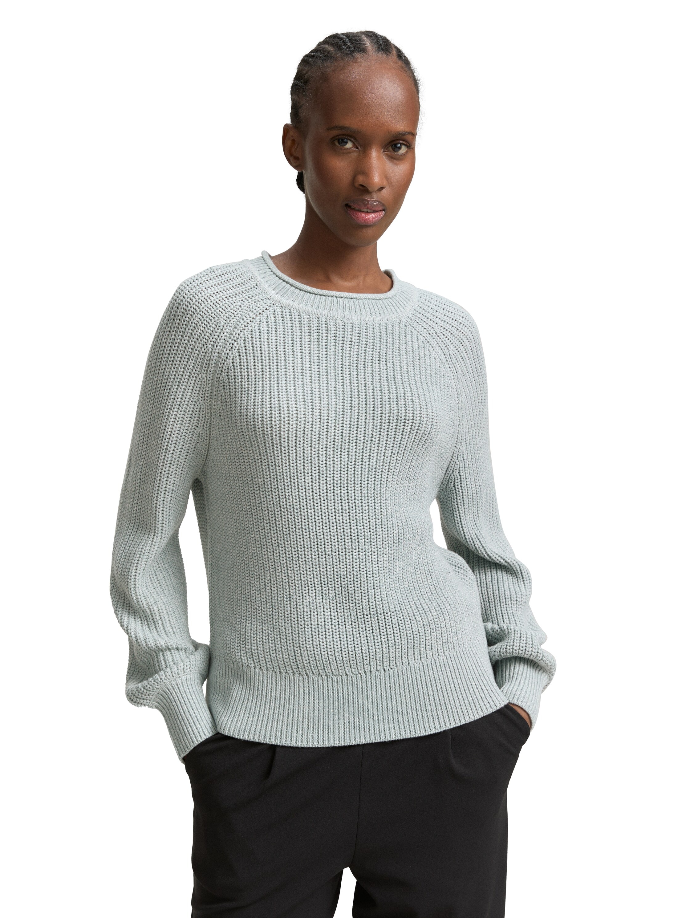 Image of TOM TAILOR Denim Strickpullover mit Strick-Struktur