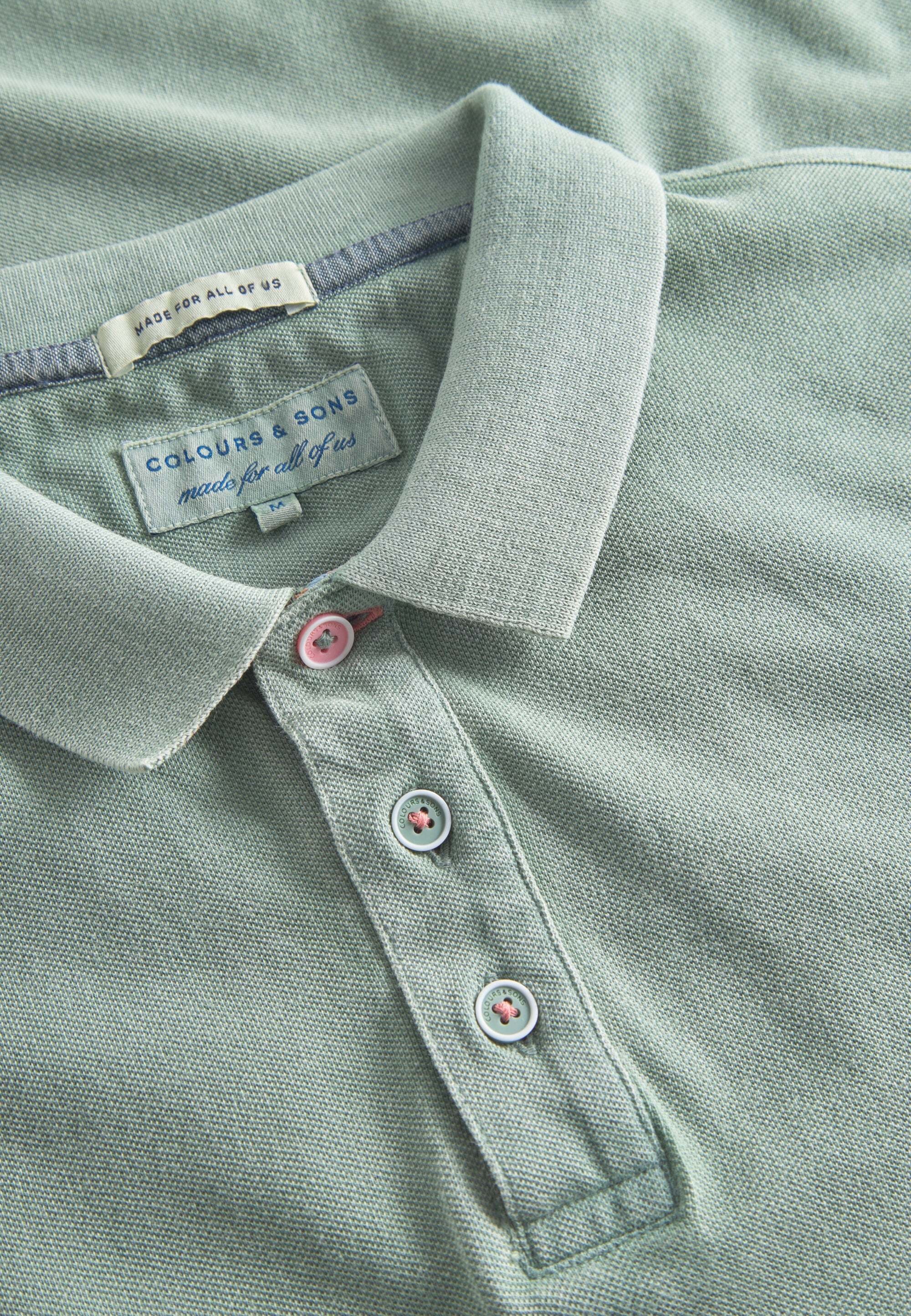 Poloshirt »Colours&Sons Polos Garment Dyed«