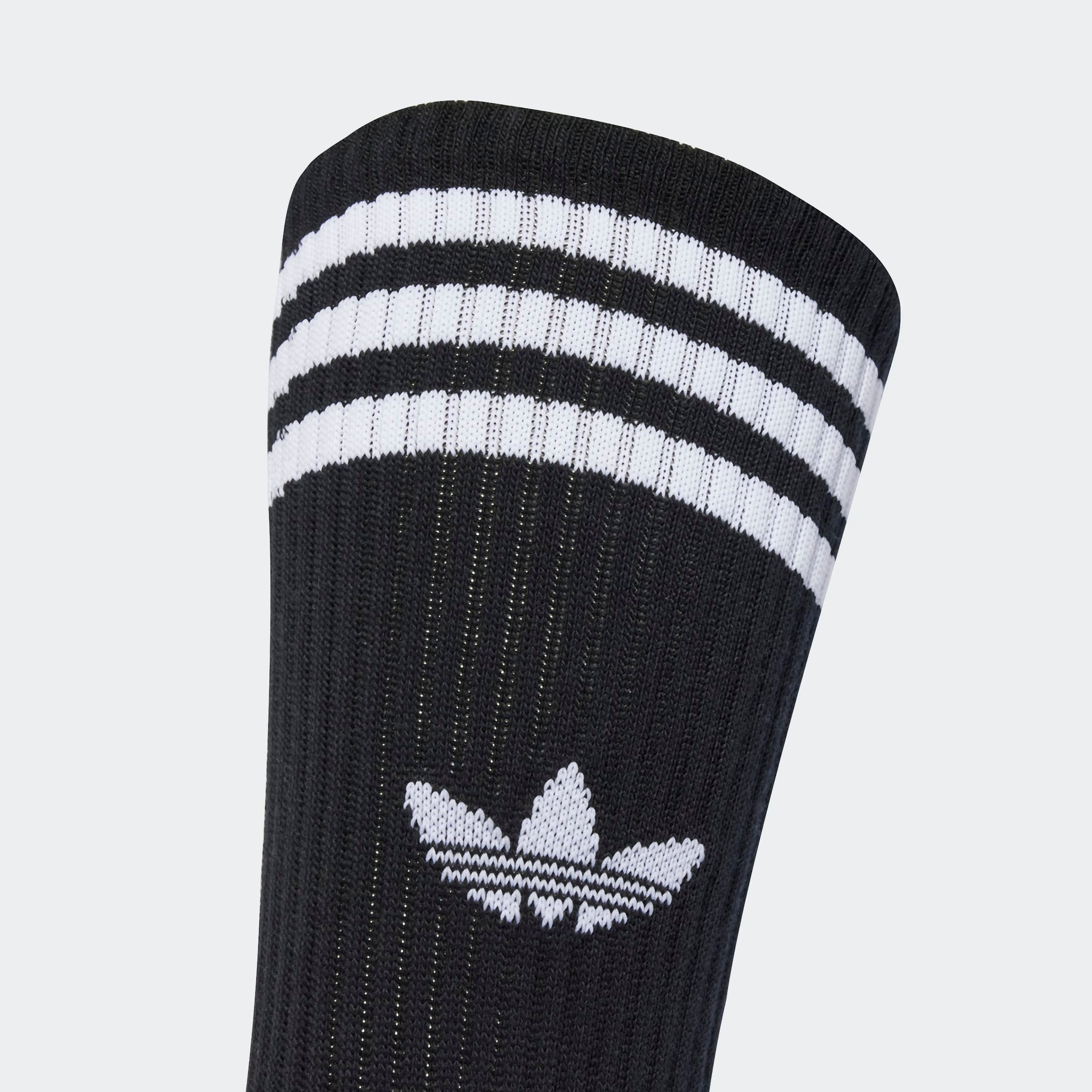 adidas Originals Sportsocken »3-STREIFEN HIGH CREW, 3 PAAR« 3 Paar tlg. für verschiedene Aktivitäten, wadenlange Passform