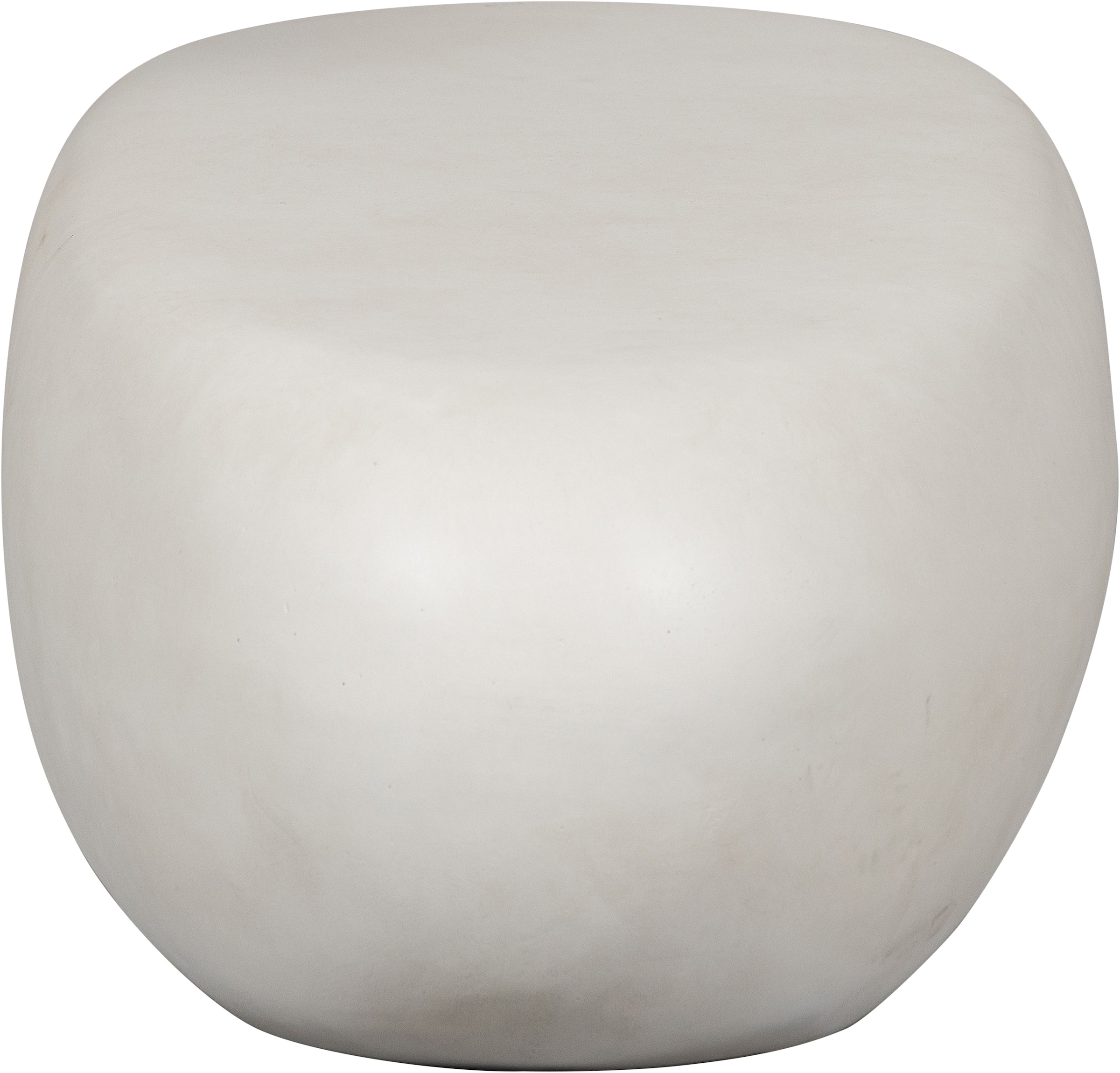 WOOOD Couchtisch »Pebble aus Fiberclay mit abgerundeter organischer Form« Glasfaser-Ton-Verbund, Tragkraft 90 kg, ausschliesslich Innenbereich