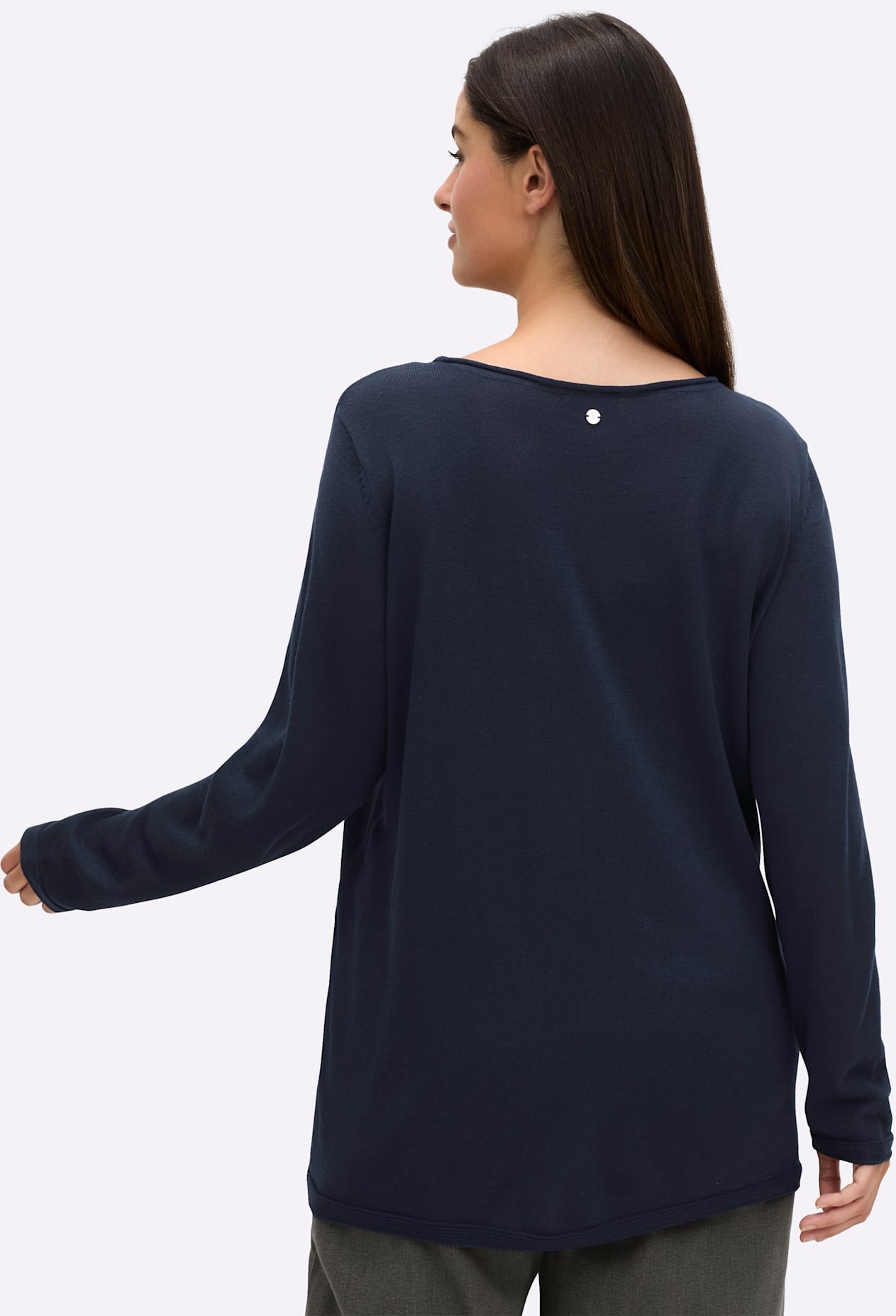 Sheego Rundhalspullover »Rundhalspullover«