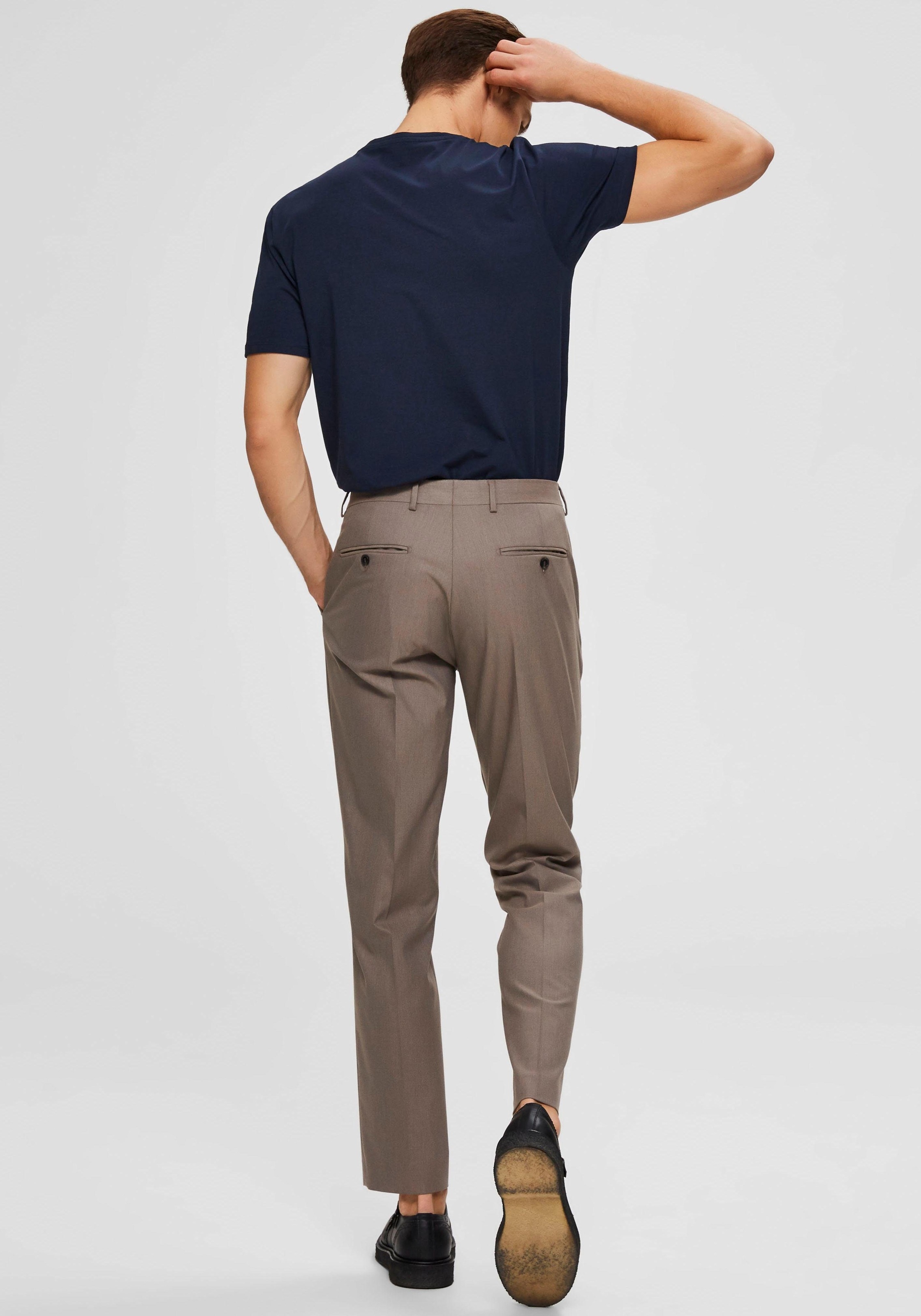 SELECTED HOMME V-Shirt »SLHNEWPIMA SS V-NECK TEE B NOOS«