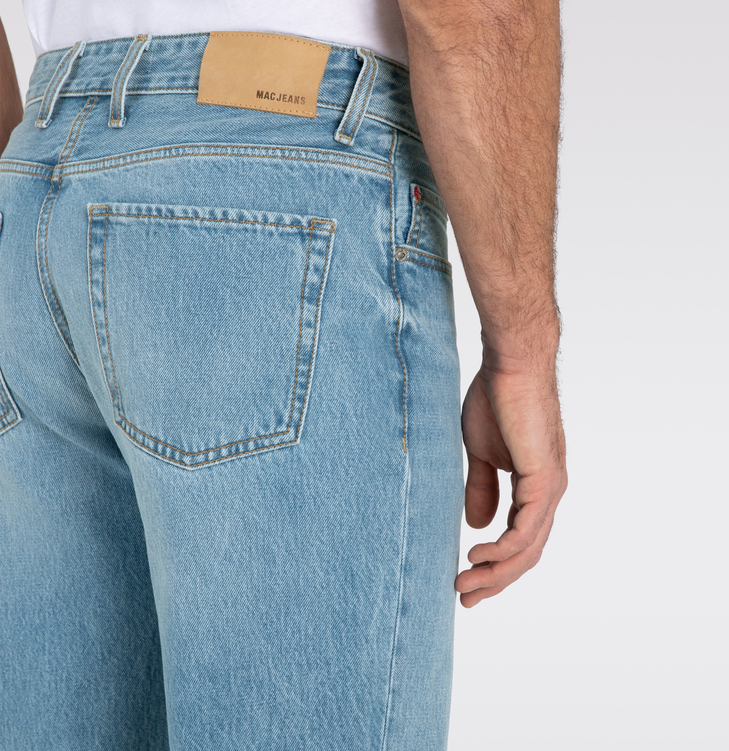 MAC 5-Pocket-Jeans »RICK«, mit Kontrastnähten