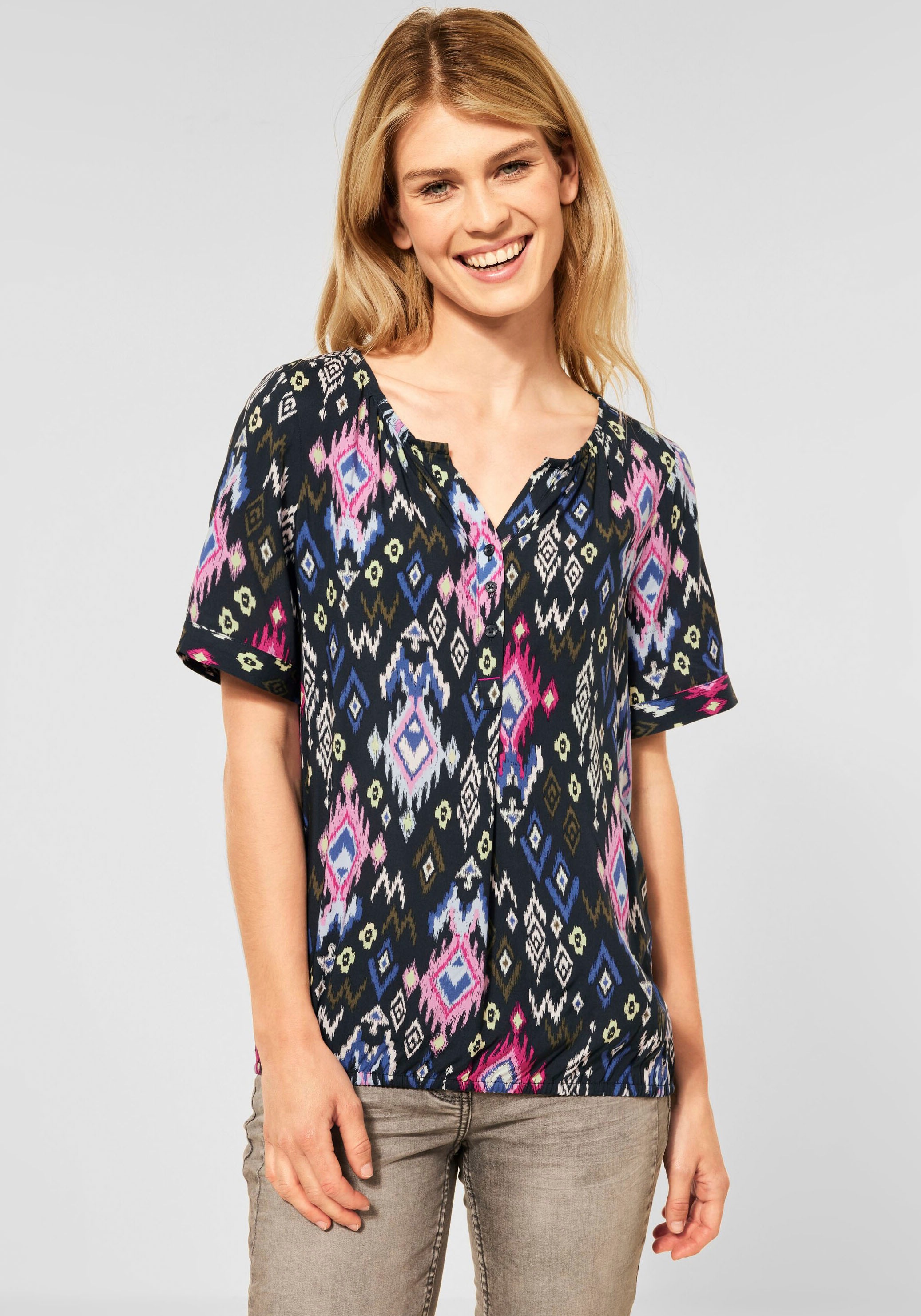 Image of Cecil Schlupfbluse, mit Turn-up-Ärmeln bei Ackermann Versand Schweiz