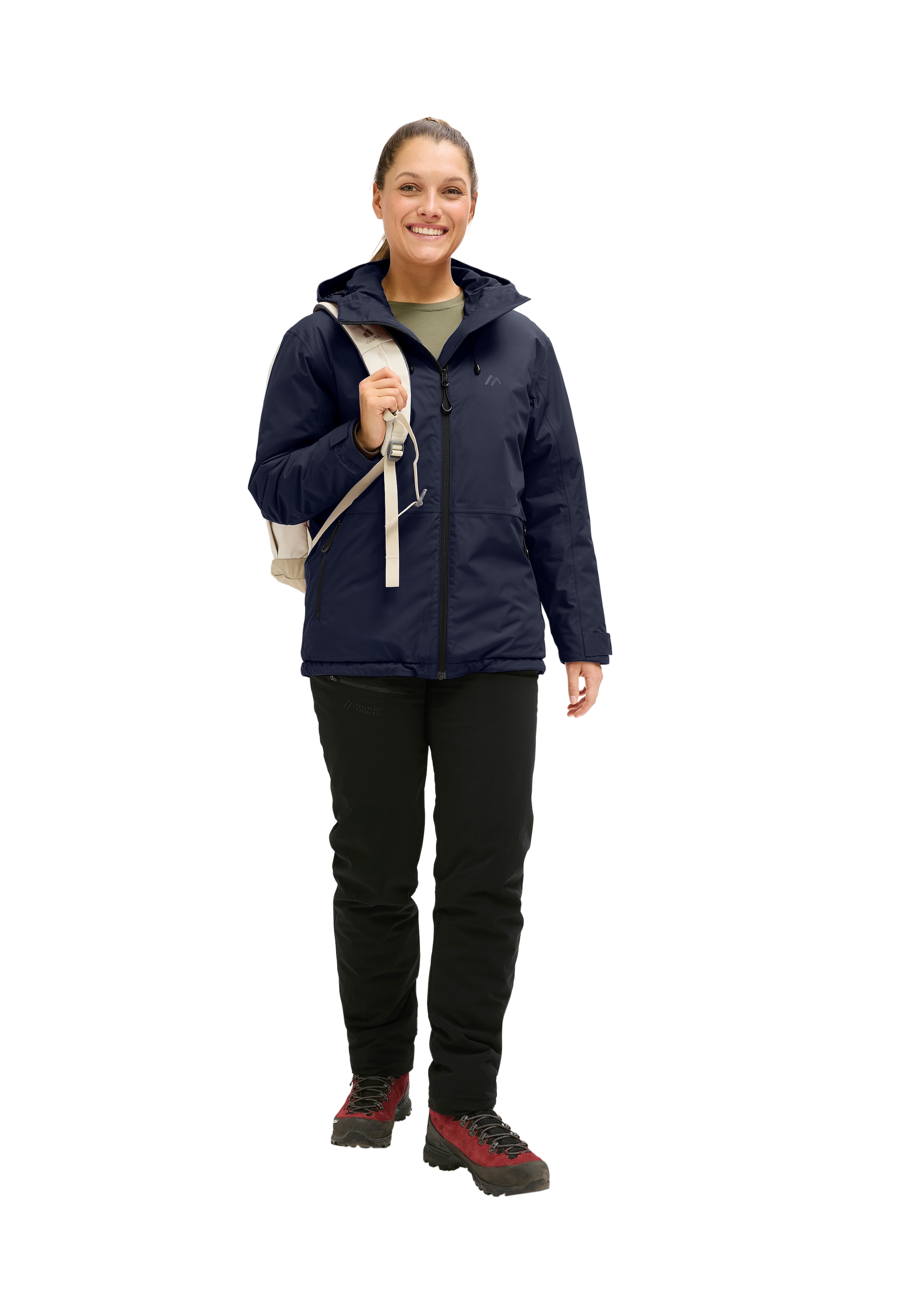 Maier Sports Outdoorjacke »DA-JACKE MTEX WALBERLA W« aus Polyester, in den Grössen 34 bis 48