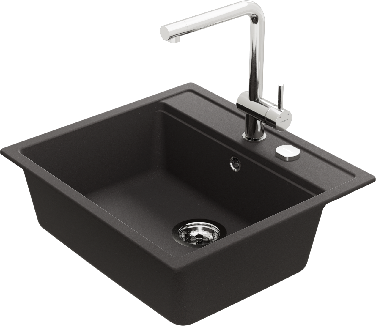 Schock Granitspüle »Nemo N-100 und Armatur Epos« Set, 2 Stk. tlg. bestehend aus Spüle und Armatur