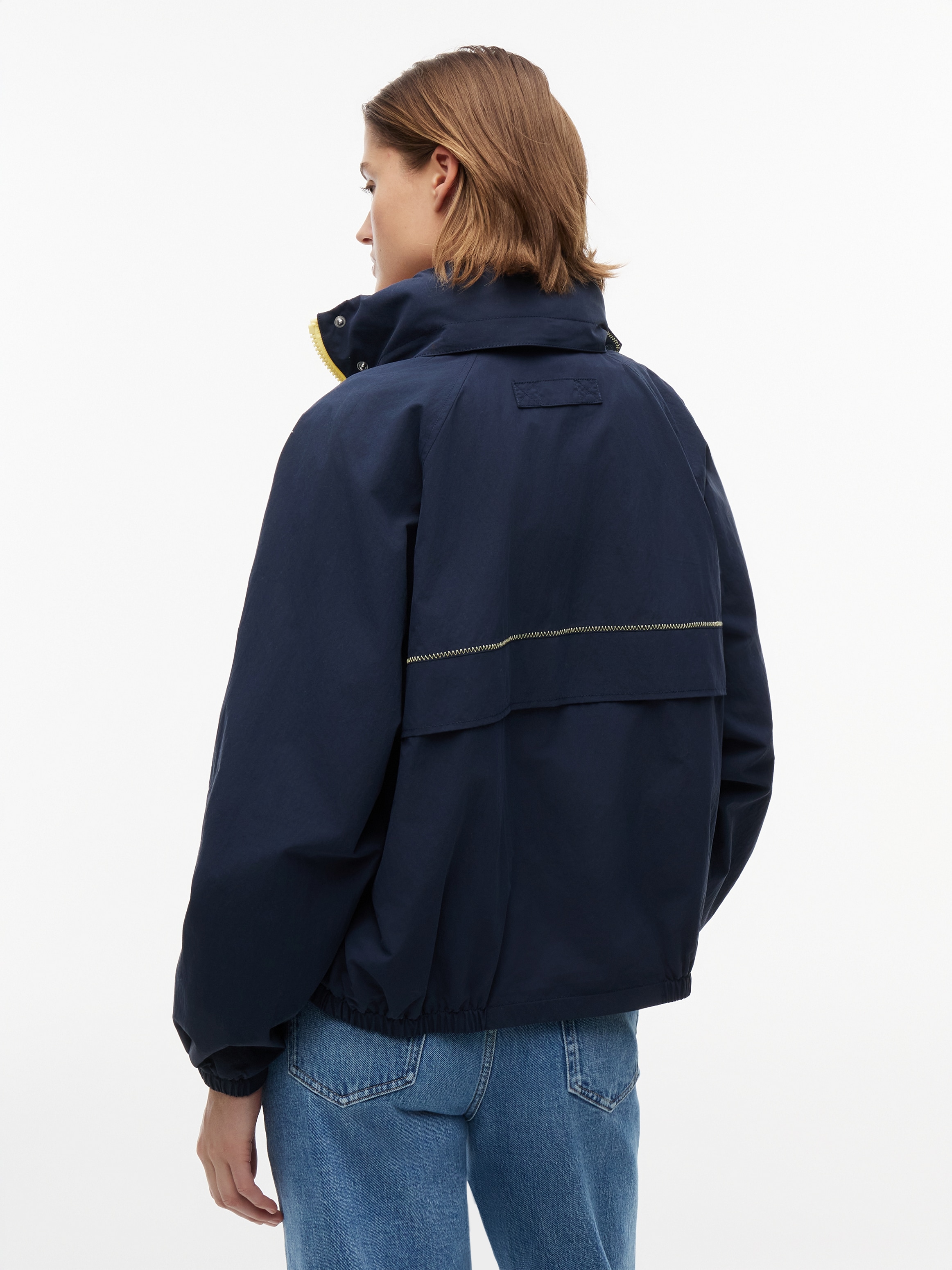 Tommy Jeans Windbreaker »TJW COLORBLOCK WINDBREAKER« Kunstfaser, elastische Bündchen, verdeckter Reissverschluss