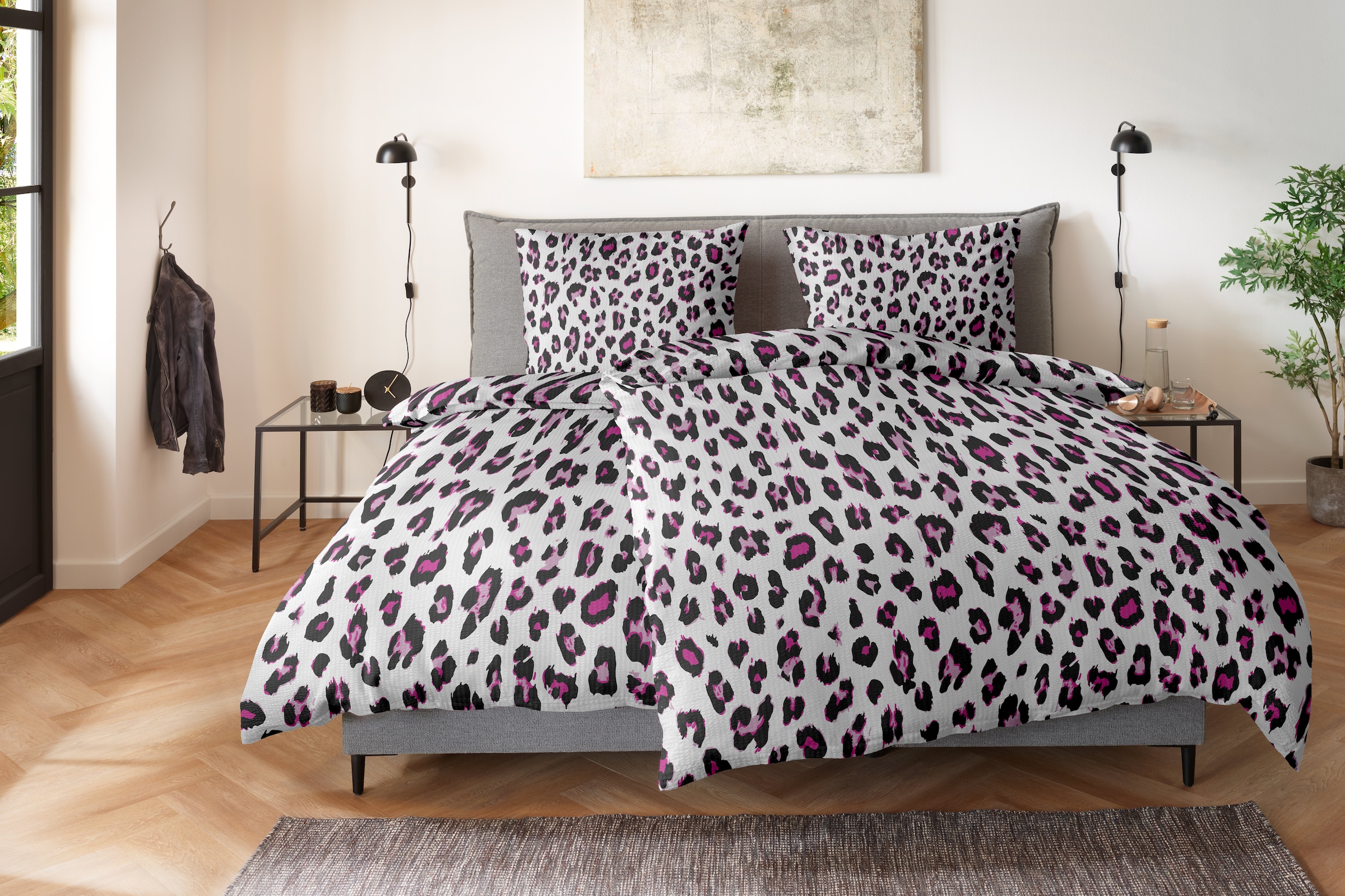 Primera Linge de lit »Soft-Seersucker-Bettwäsche Serval« 2