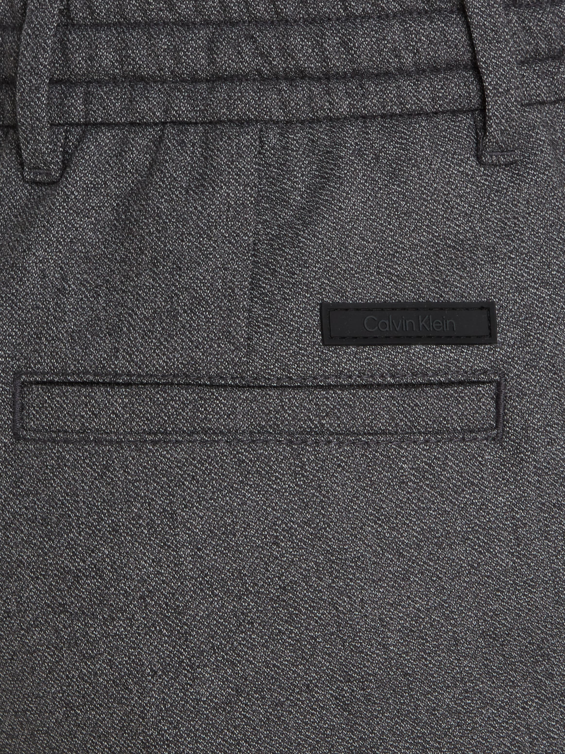 Calvin Klein Relaxhose »WOOL-BLEND-STRETCH S&P JOGGER«, mit Kordelzug