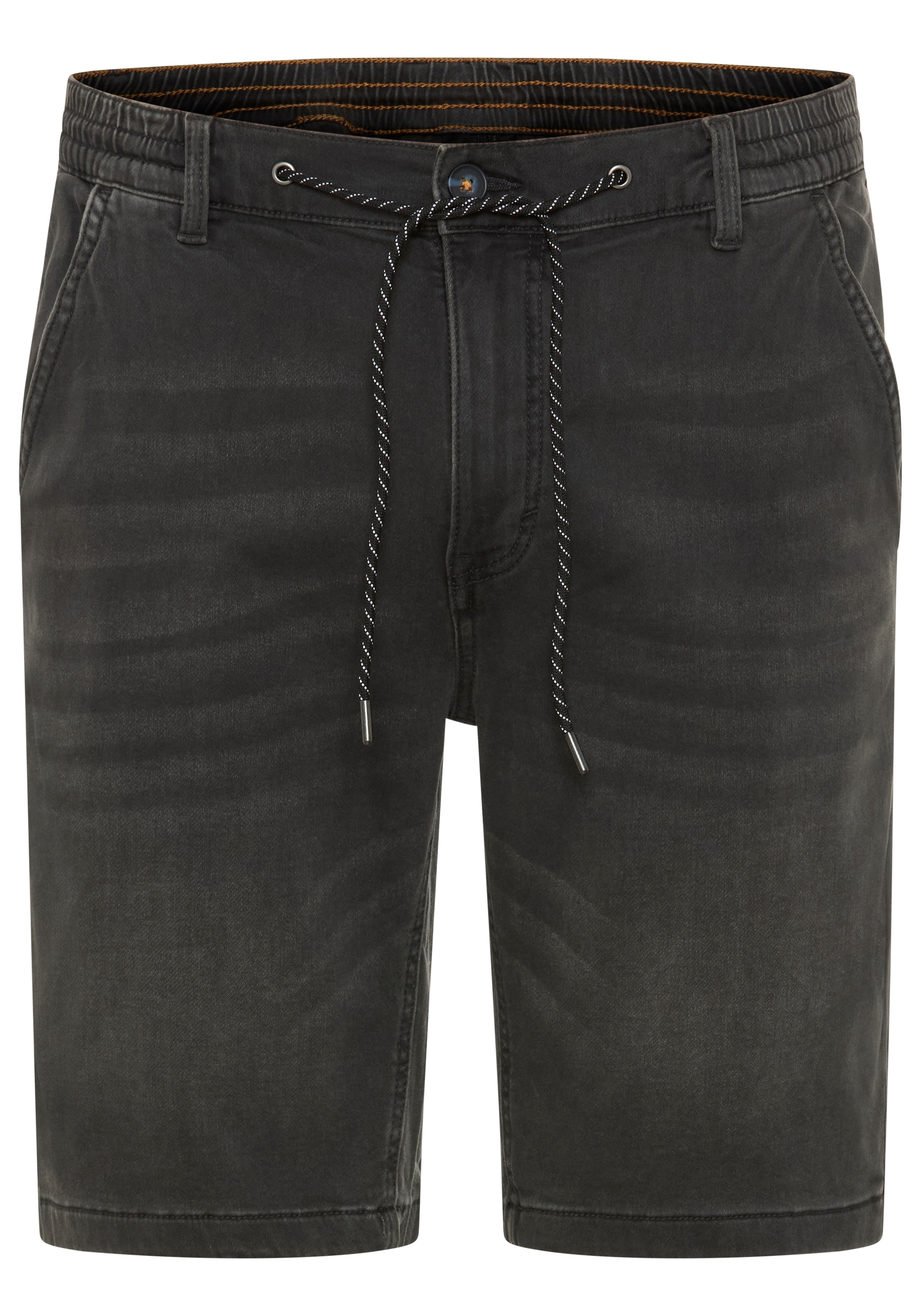 Arizona Jogg-Jeansbermudas Regular Fit, gerades Bein, niedrige Leibhöhe, mit Kordelzug