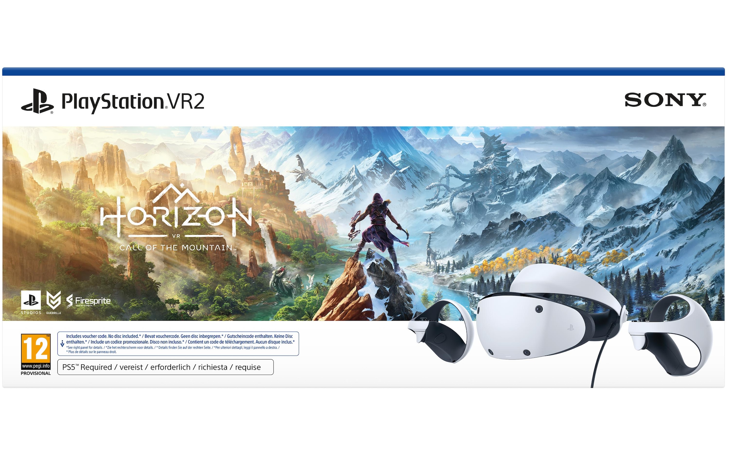 3D-Brille »Sony VR2 Horizon Call of the Mountain, PS5«