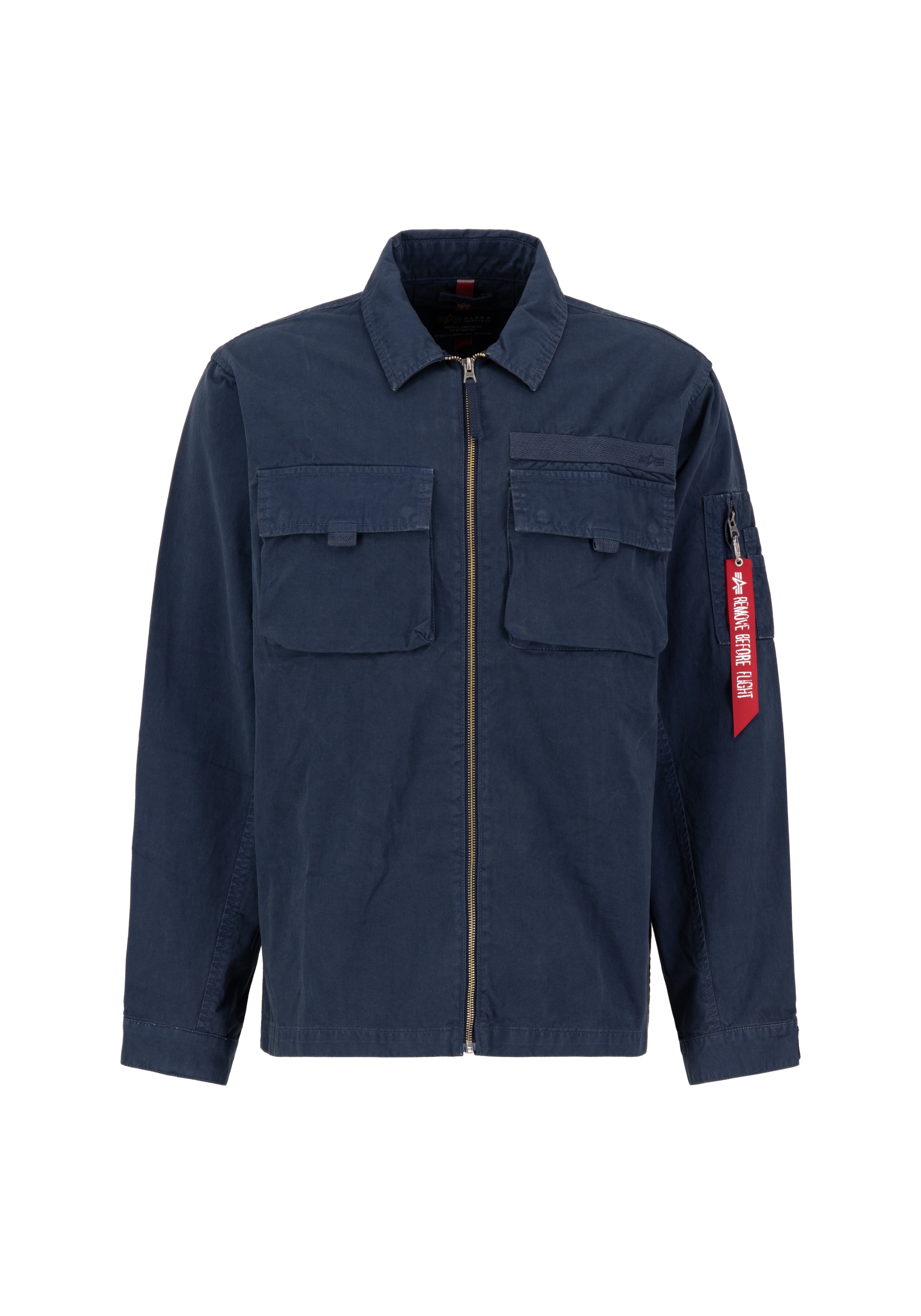 Image of Alpha Industries Hemdjacke "Twill Overshirt"
