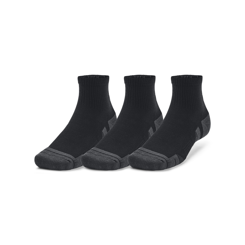 Image of Under Armour Sportsocken "UA PERFORMANCE TECH 3PK QTR" 3 Stk. tlg. für vielseitige Aktivitäten, mit Elasthan-Anteil, sportlicher Stil
