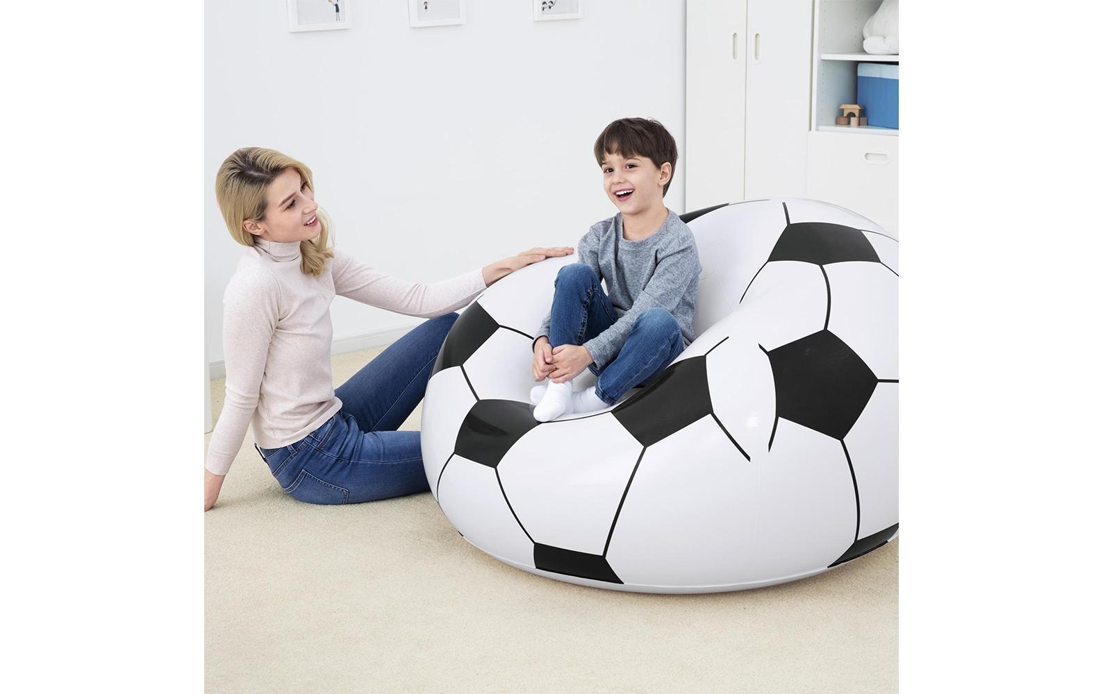 Bestway Luftsessel »Up, In und Over Fussball, 114 x 112 cm«