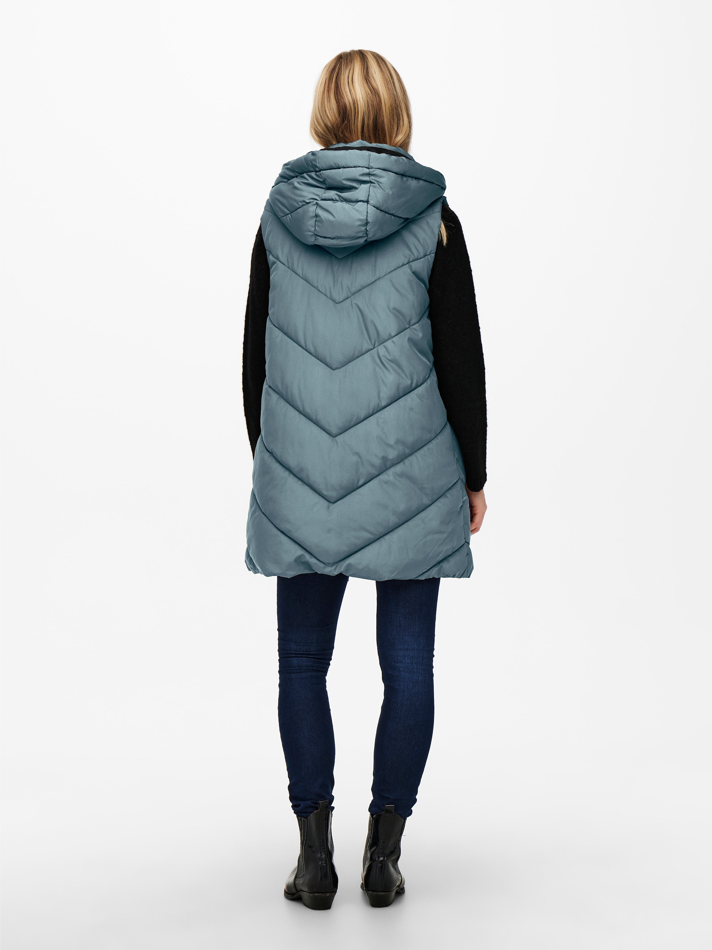 JDY Steppweste »JDYSKYLAR LIFE HOOD WAISTCOAT OTW NOOS«