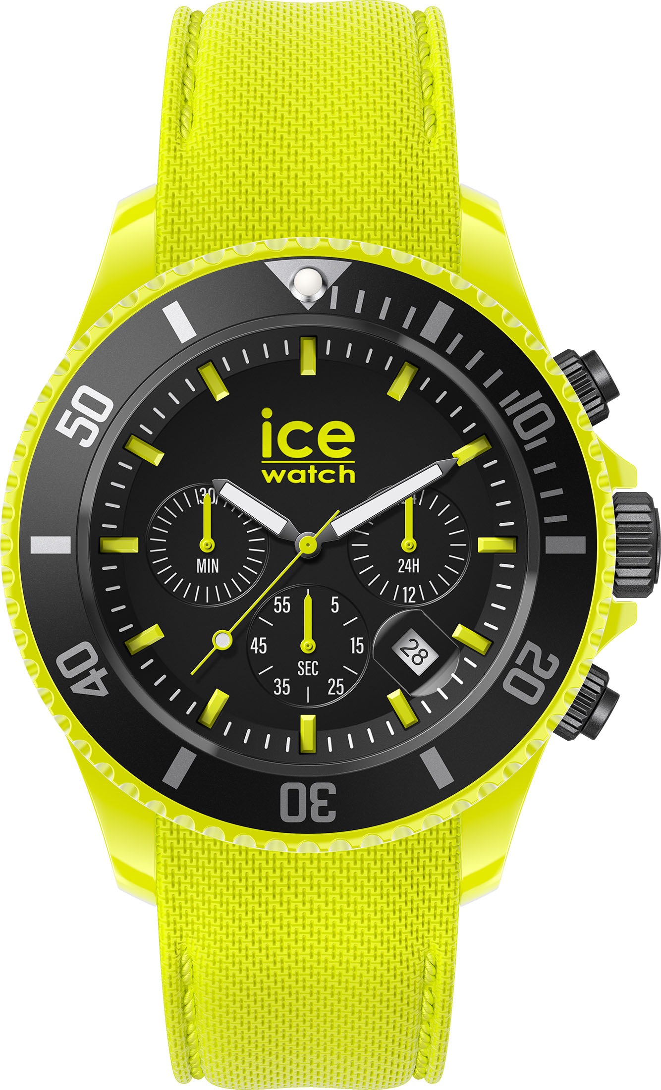 Image of ice-watch Chronograph »ICE chrono - Neon yellow - Large - CH, 019838« bei Ackermann Versand Schweiz