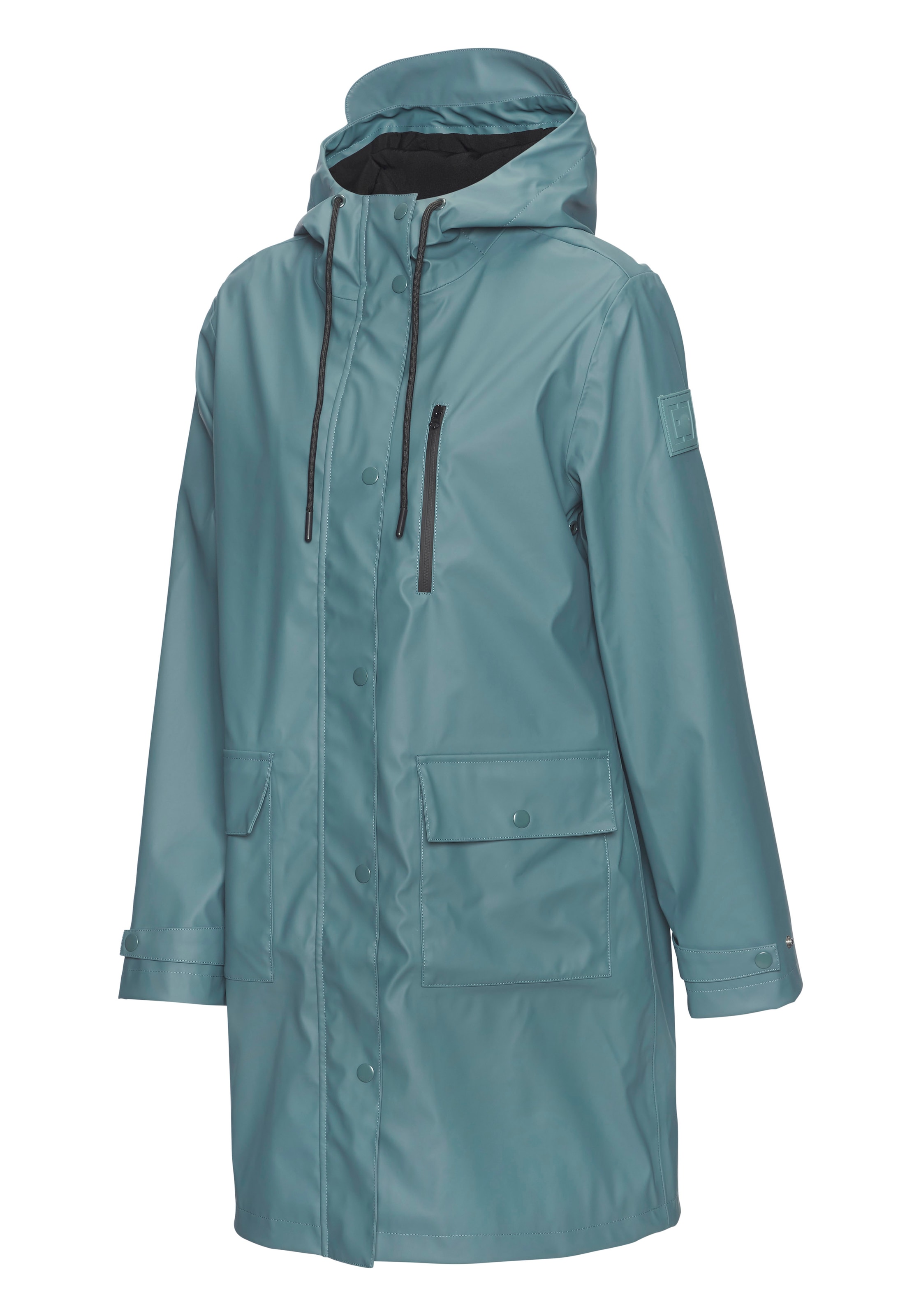 Elbsand Veste de pluie mit Kapuze Mesh-Einsatz unter der Rückenpasse für ausreichende Belüftung