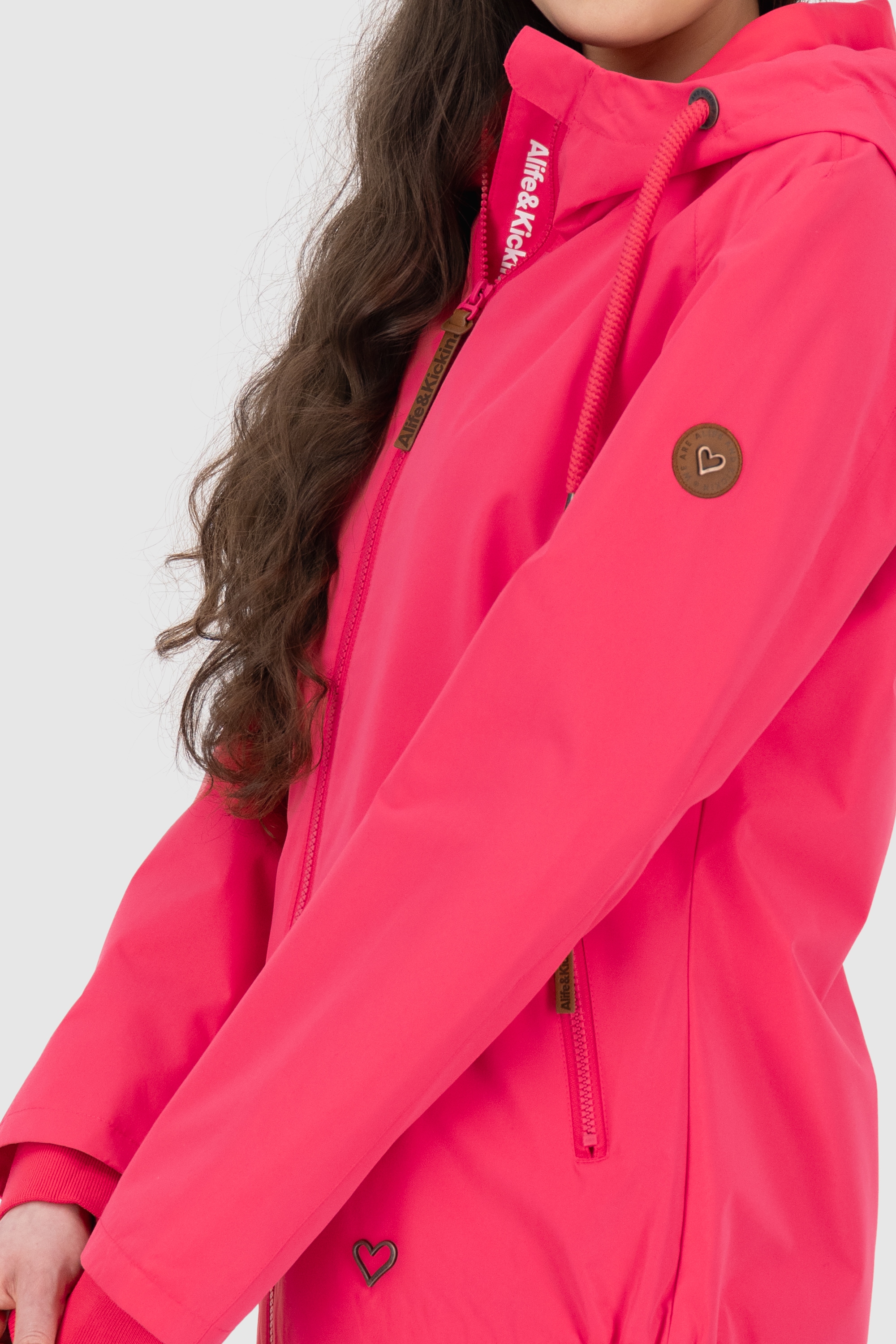 Alife & Kickin Sommerjacke »BETTYAKA«, mit Kapuze