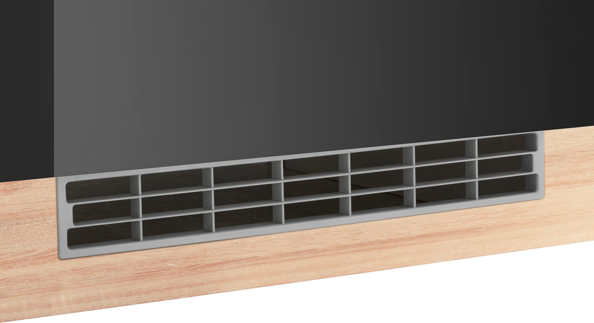 KOCHSTATION Kühlumbauschrank »KS-Brindisi« 60 cm breit, 200 cm hoch, hochwertige MDF Fronten