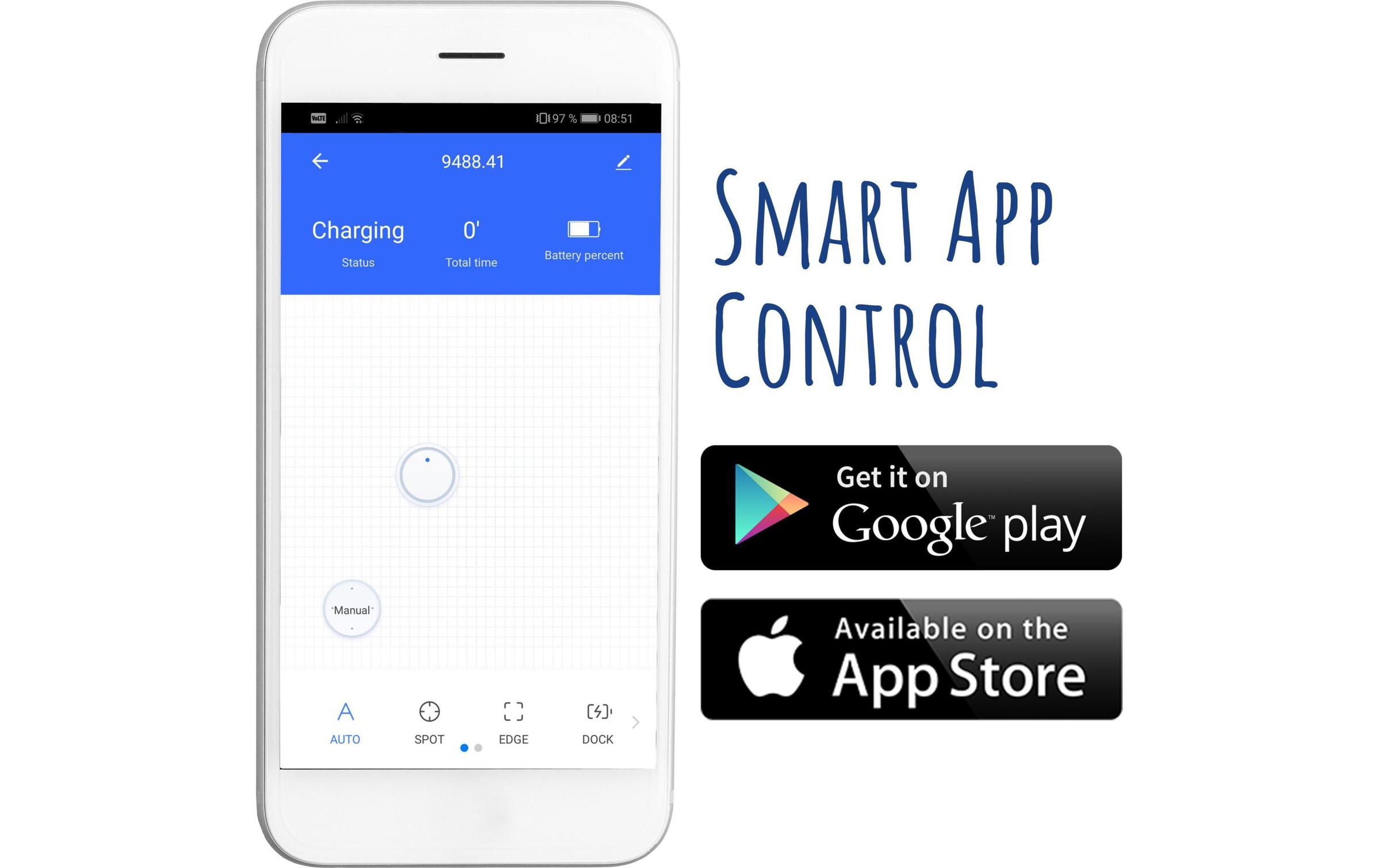 Trisa Saugroboter »Trisa Saugroboter Robo Clean App Co«