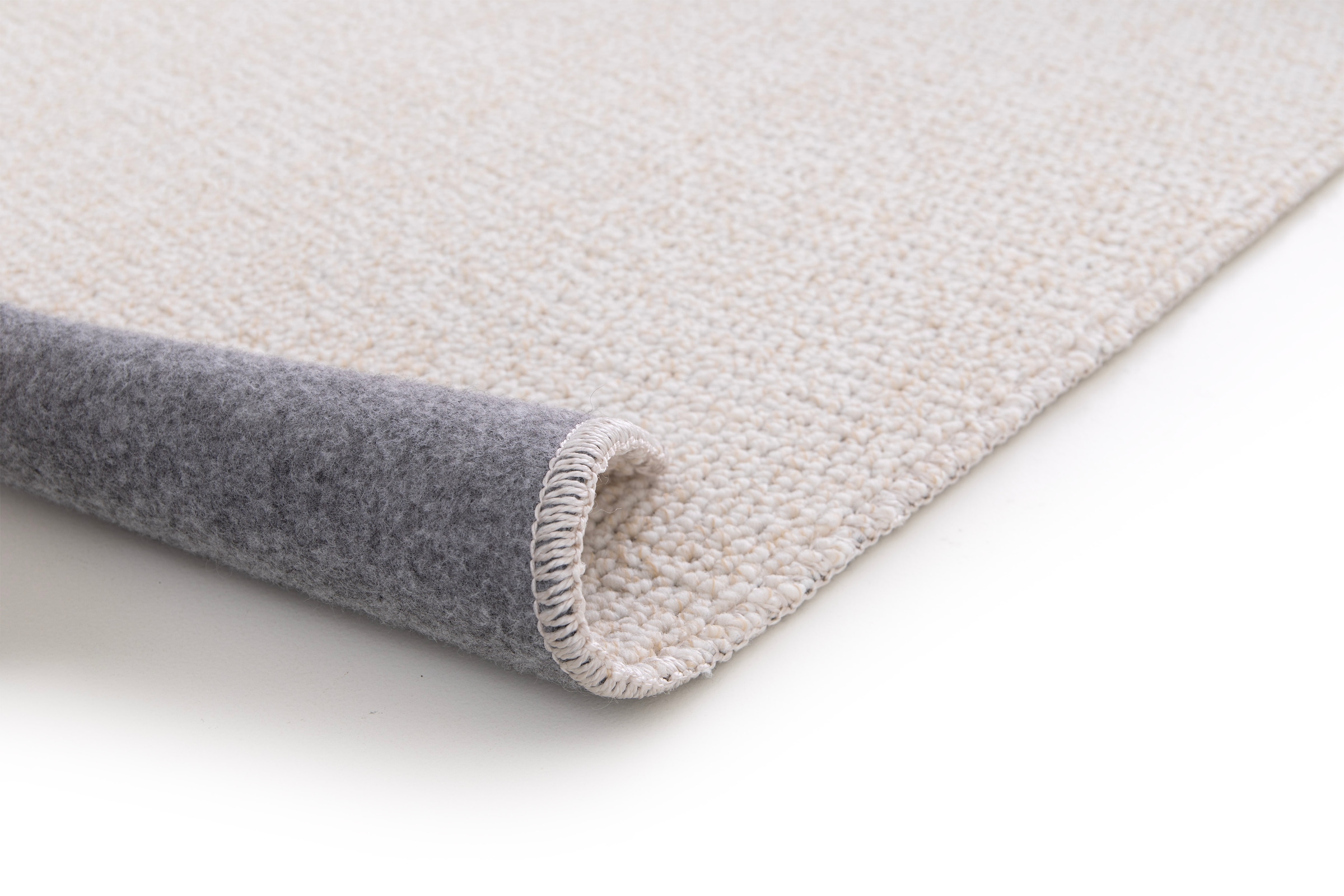 Primaflor-Ideen in Textil Teppich »DAISY, Schlinge, Made in Belgium« rechteckig 7 mm Höhe meliert, gekettelt, strapazierfähig, waschbar, Wohnzimmer