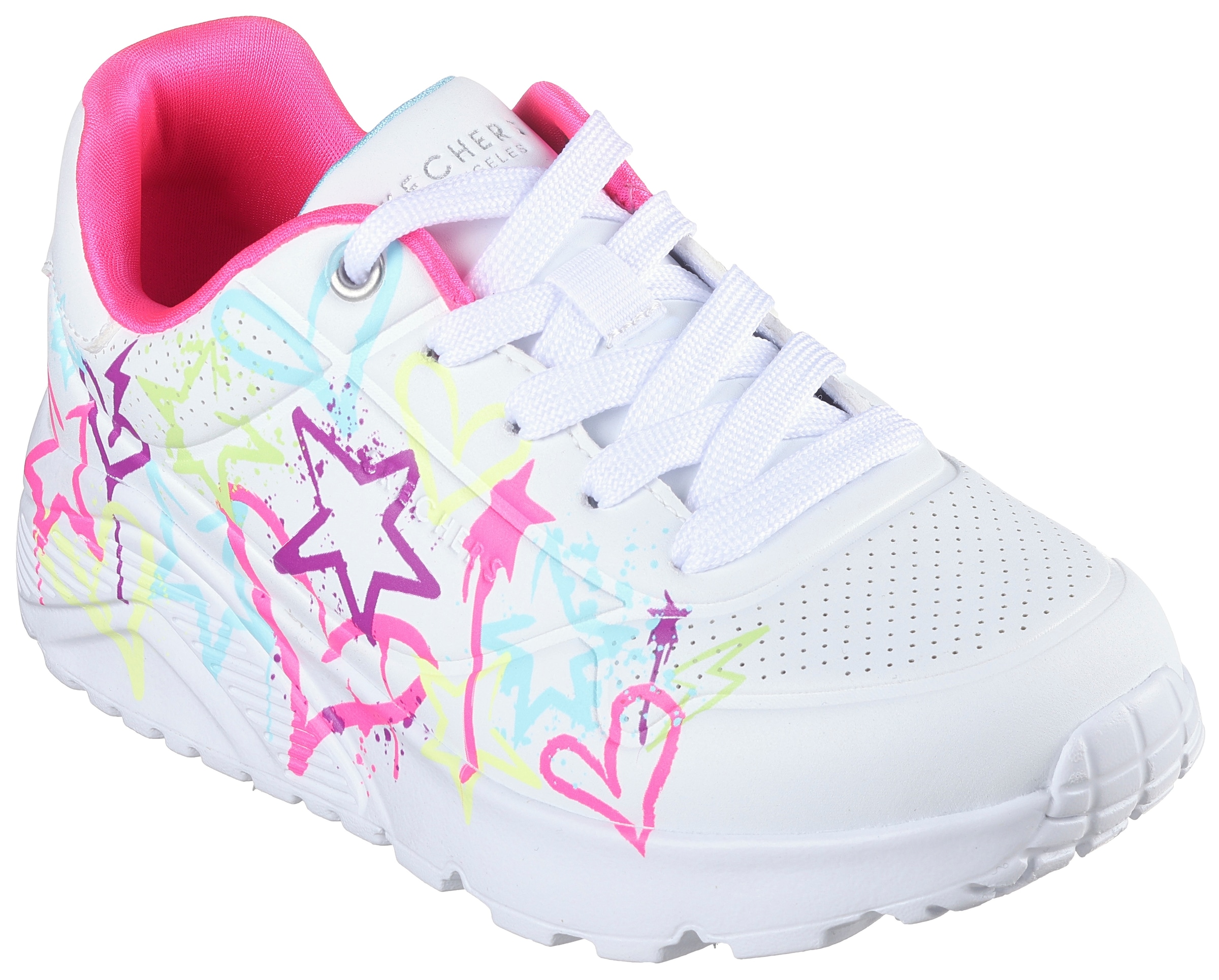 Skechers Sneaker »Uno Lite - My Drip«, Retro Sneaker, Plateausneaker mit modischer Chunky Sohle