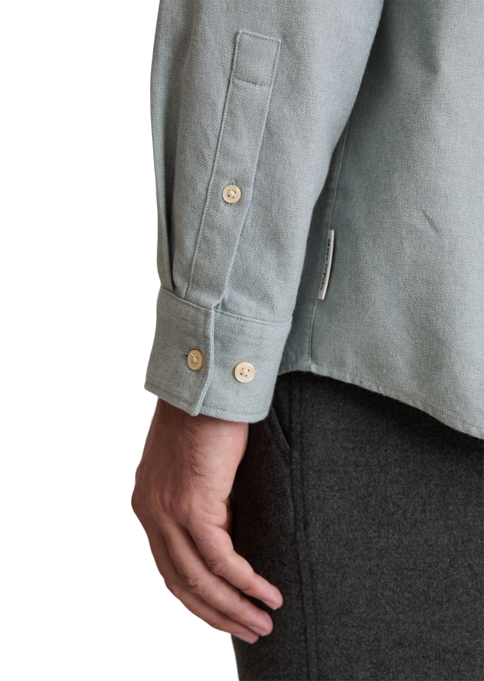 Marc O'Polo Chemise d'affaires sanft meliert