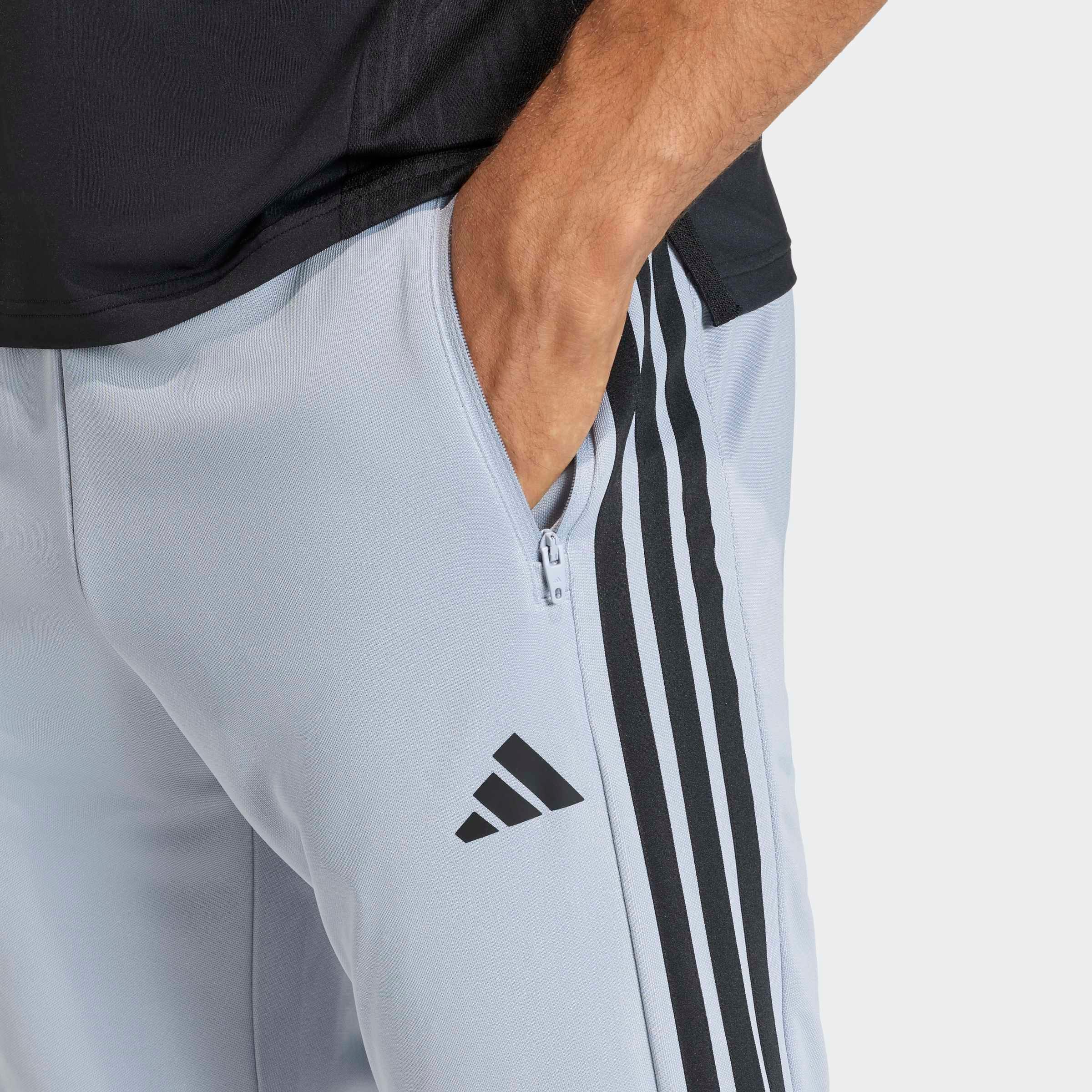 adidas Performance Pantalon de sport »WORKOUT ESSENTIALS ALL-SET 3-STREIFEN AUS GEWIRKTEM MATERIAL«  Trainingshose, Climacool, reguläre Passform