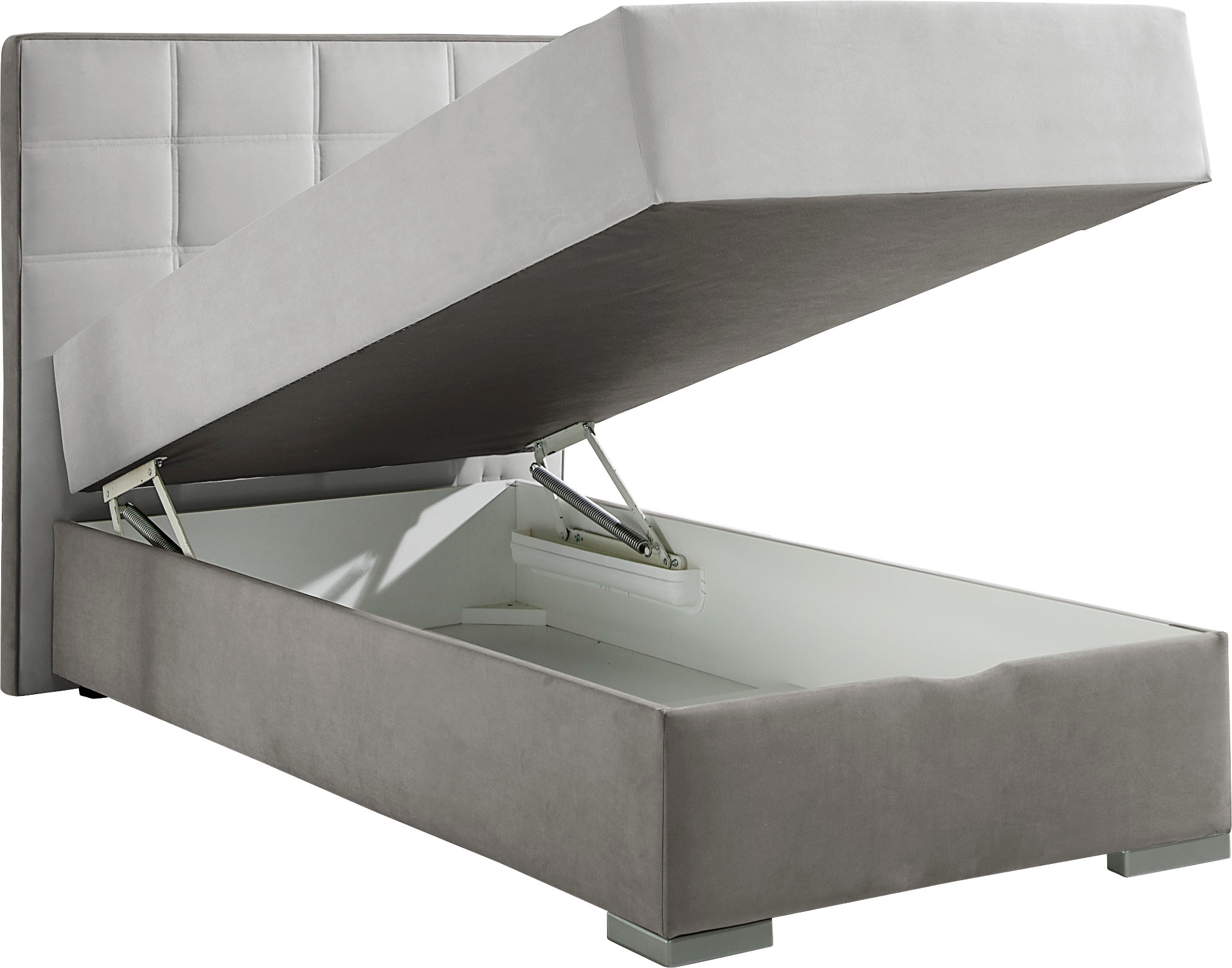 Maintal Boxspringbett mit Bettkasten und Topper