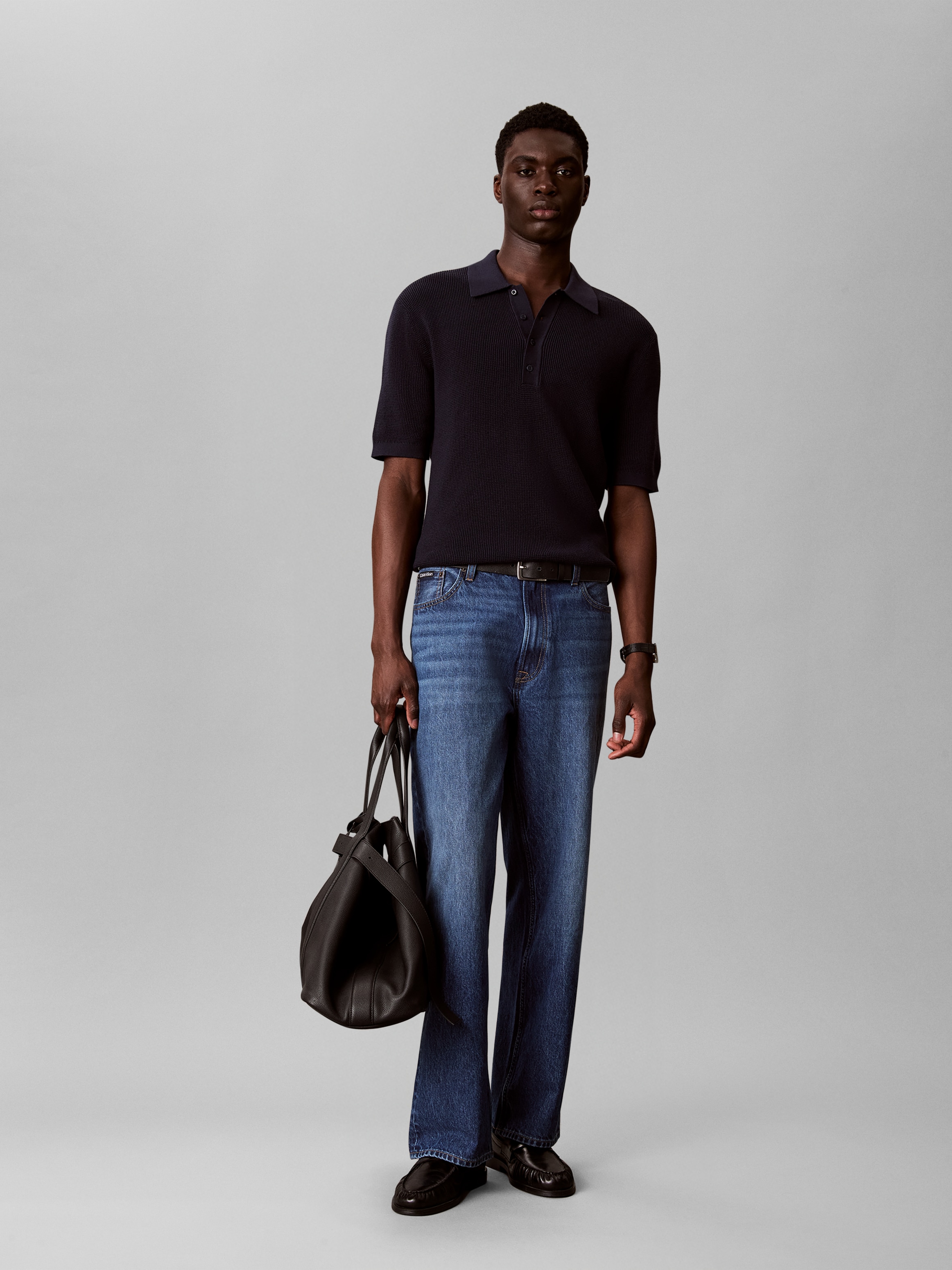 Calvin Klein Jeans Polokragenpullover Regular fit mit Polokragen